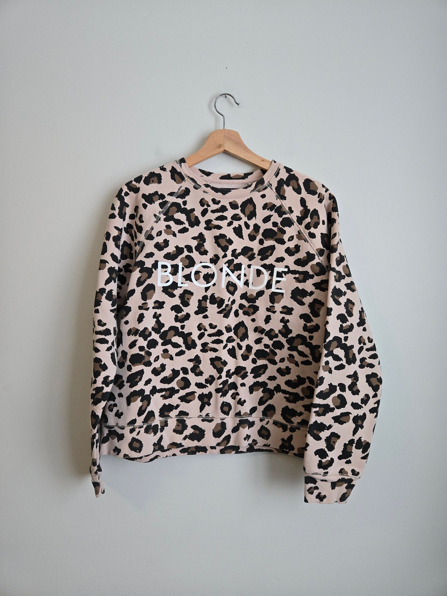 Brunette The Label - "Blonde" Crewneck - Size S/M