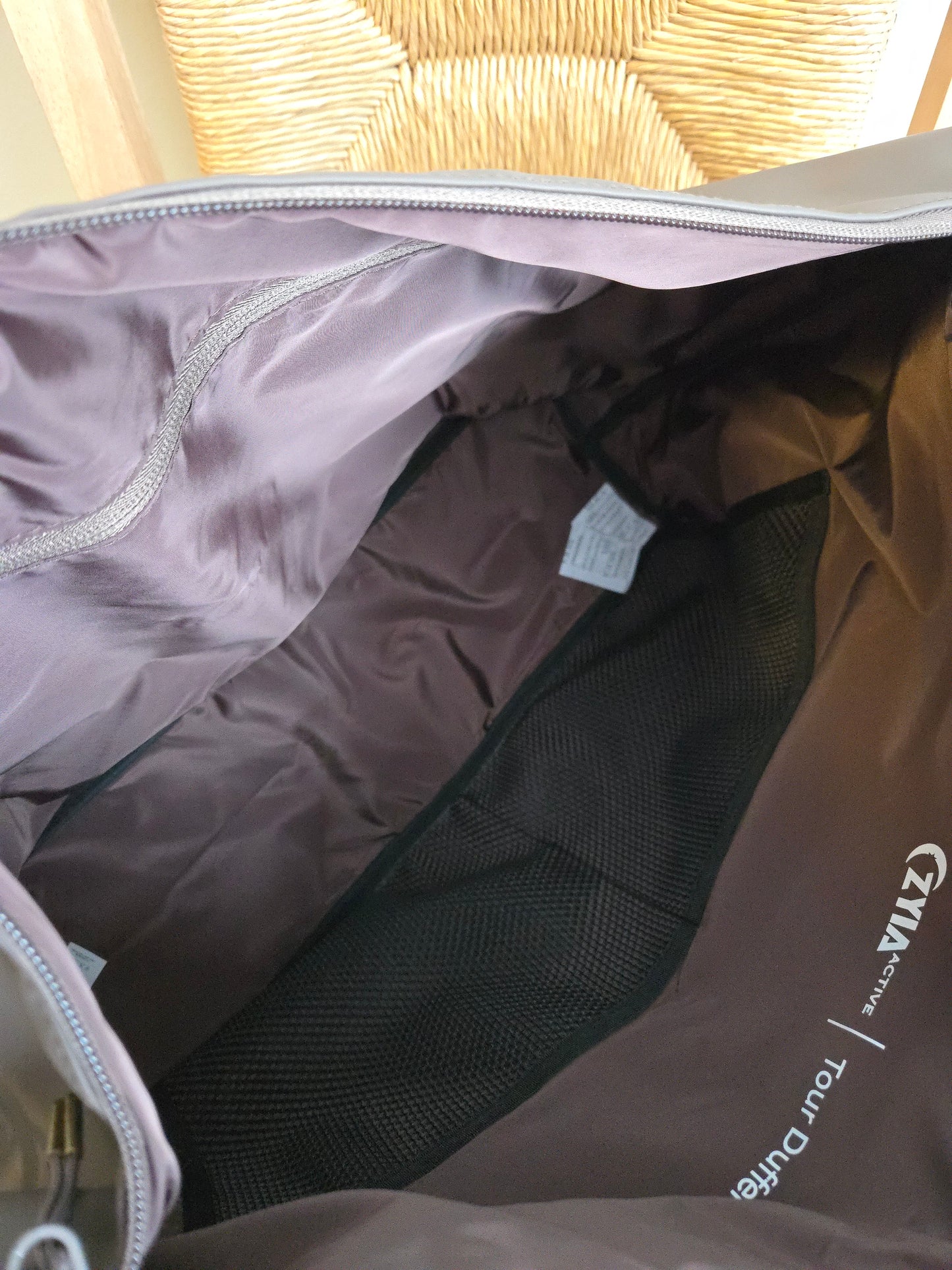 NWT Zyia - French Roast Weekender Duffle
