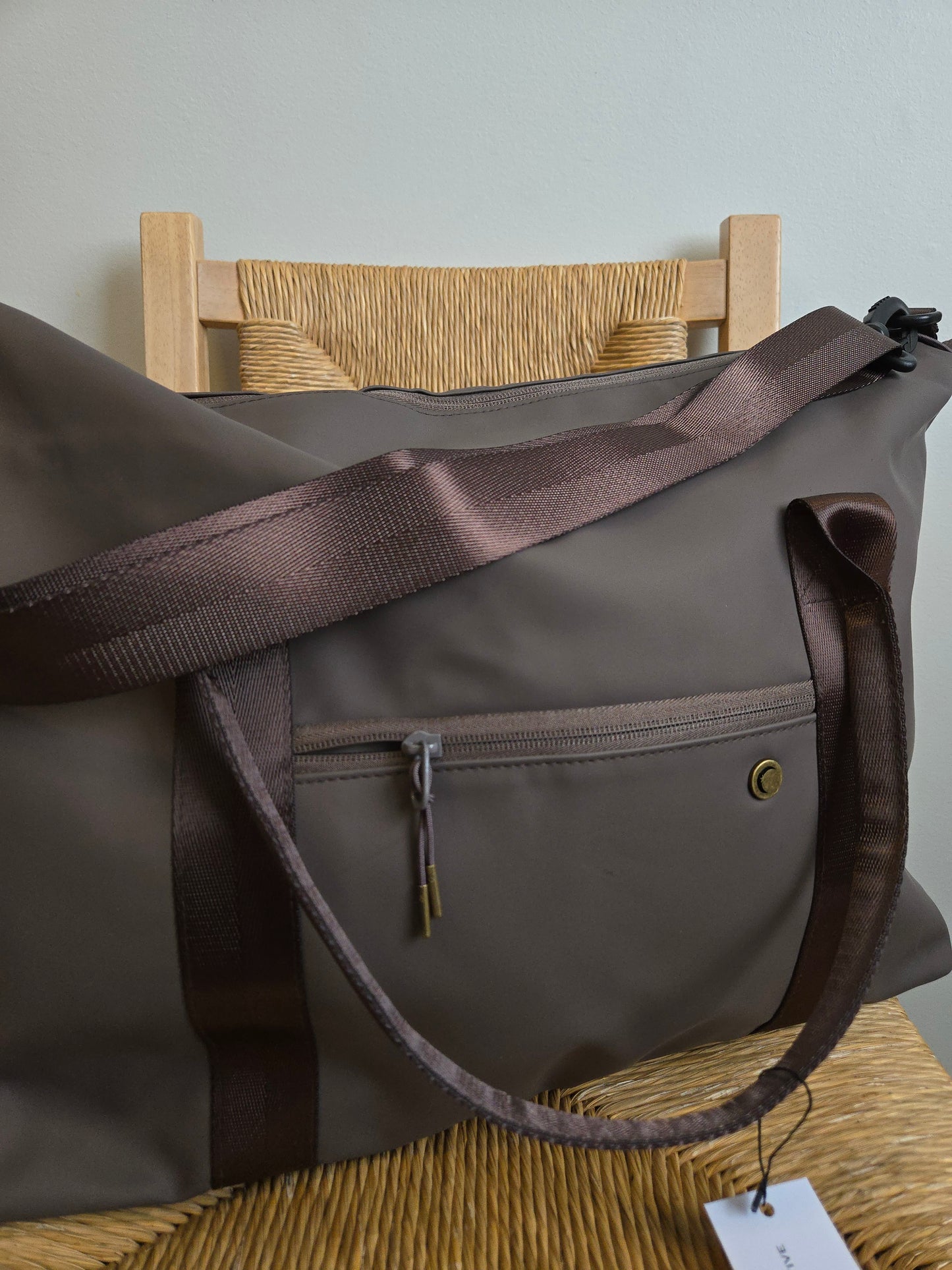 NWT Zyia - French Roast Weekender Duffle