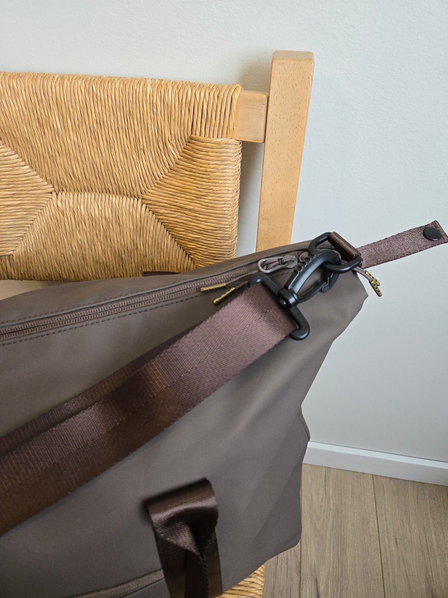 NWT Zyia - French Roast Weekender Duffle