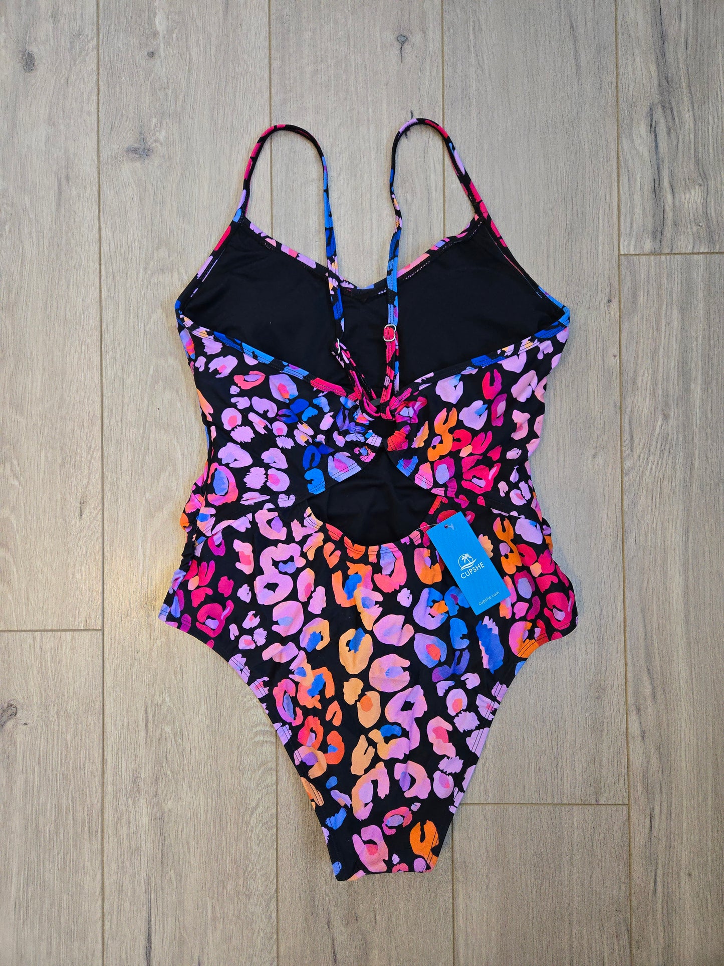 NWT Cupshe Cheetah One-Piece - Size Medium