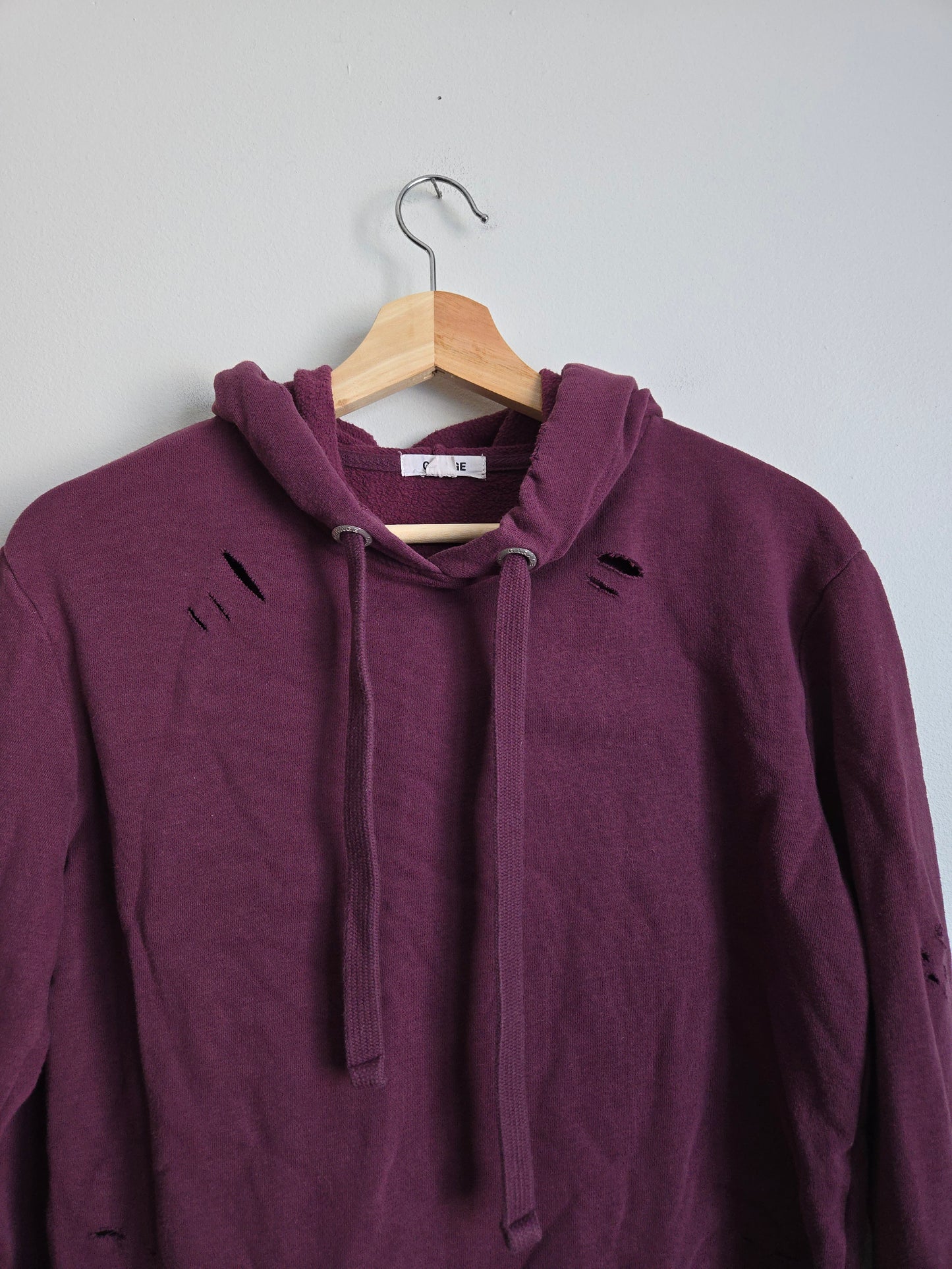Garage Distressed Hoodie - Size Medium