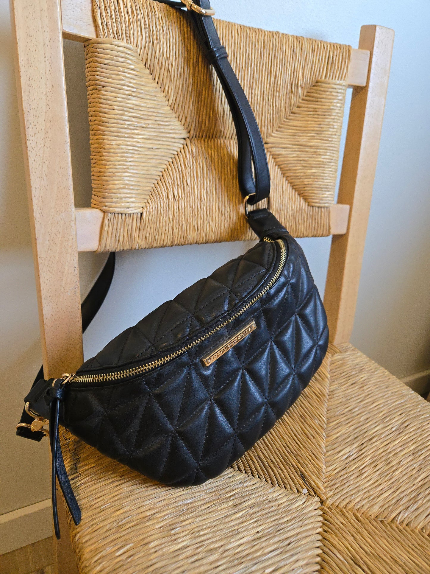 Poppy & Peonies The Sidekick Quilted Leather