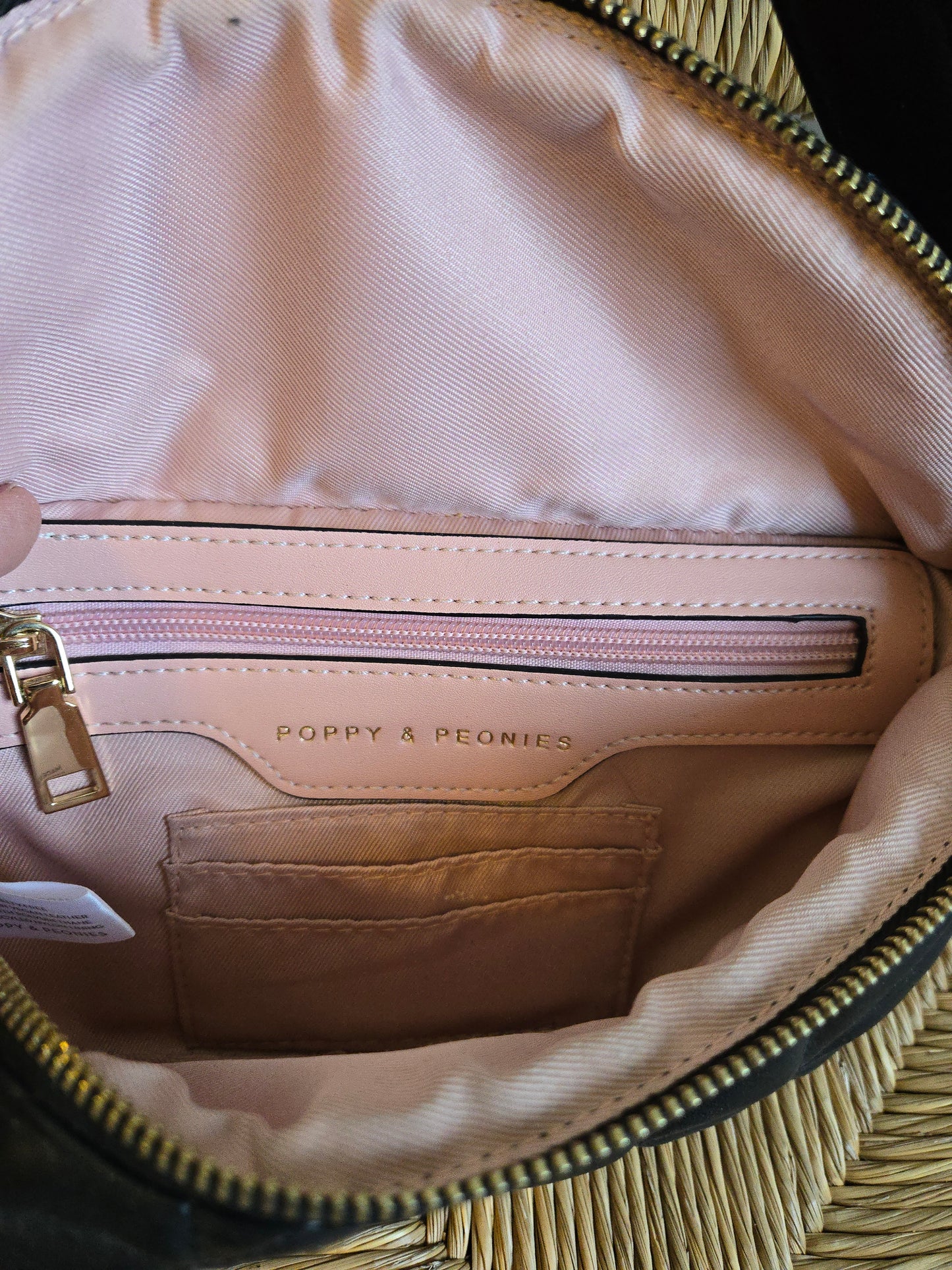 Poppy & Peonies The Sidekick Quilted Leather