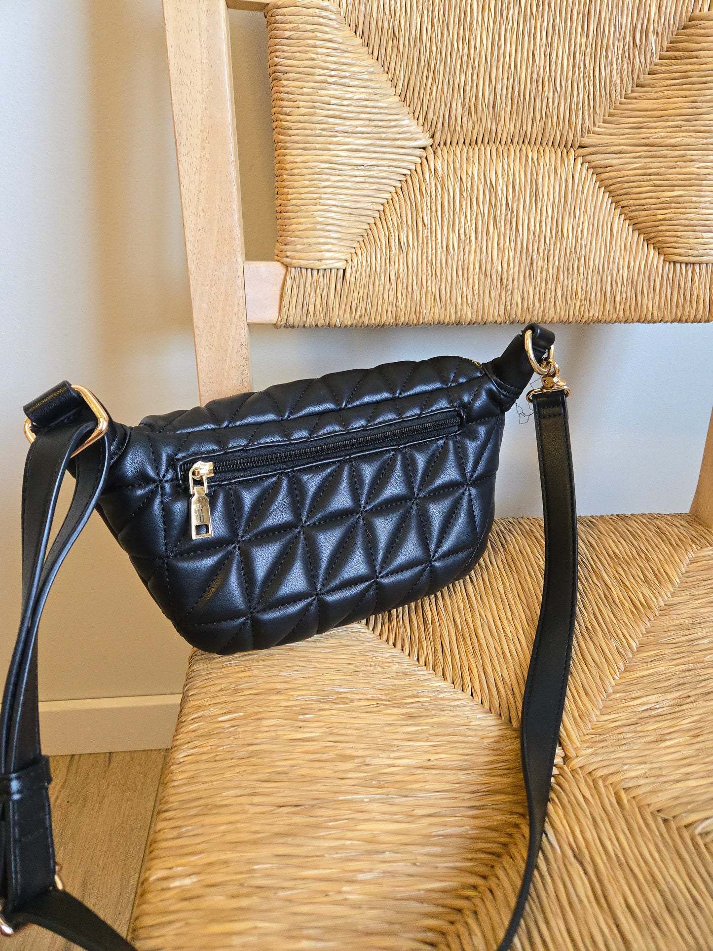 Poppy & Peonies The Sidekick Quilted Leather
