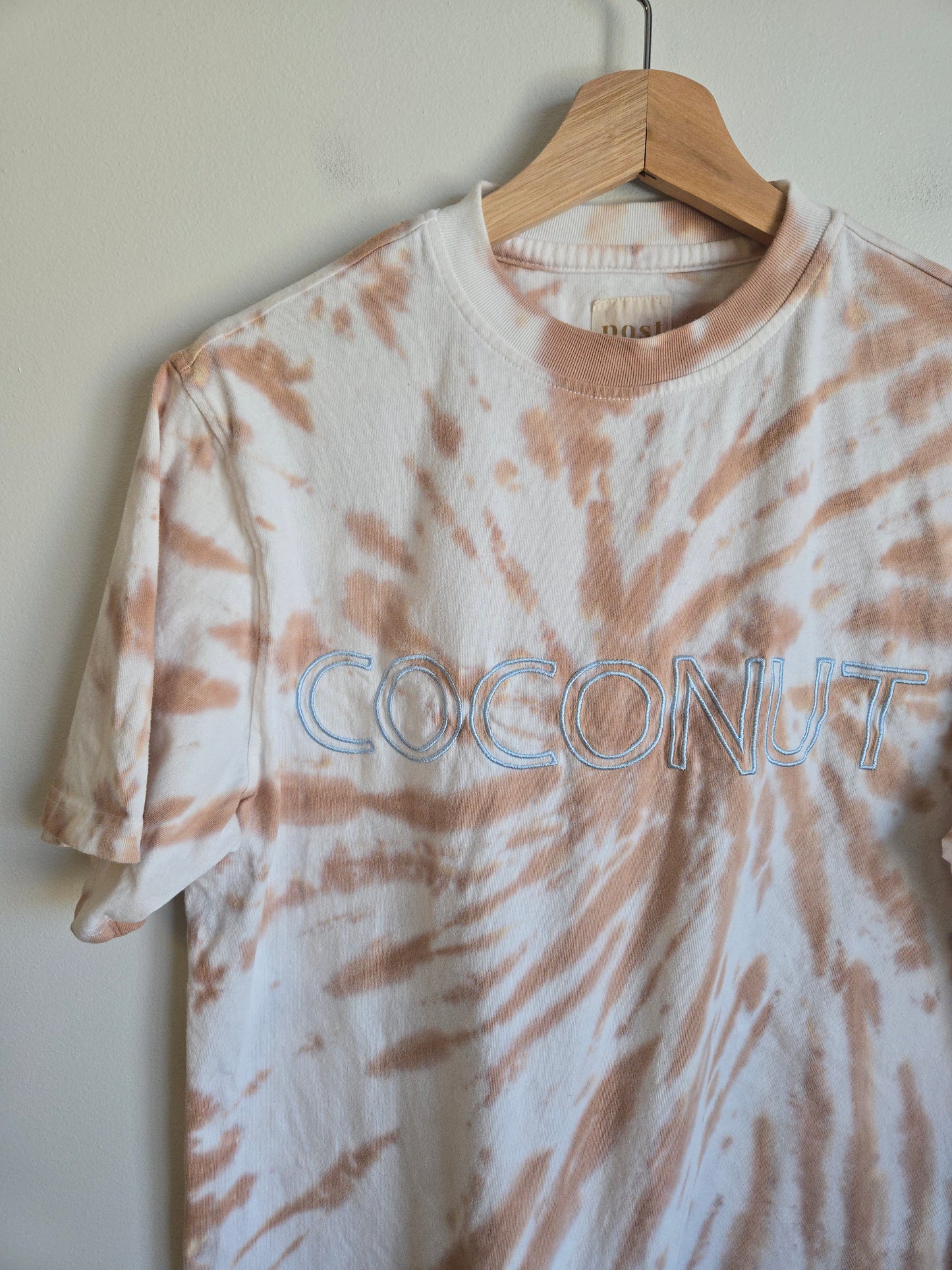 Post Surf Collective "Coconut" Tee - Size Small