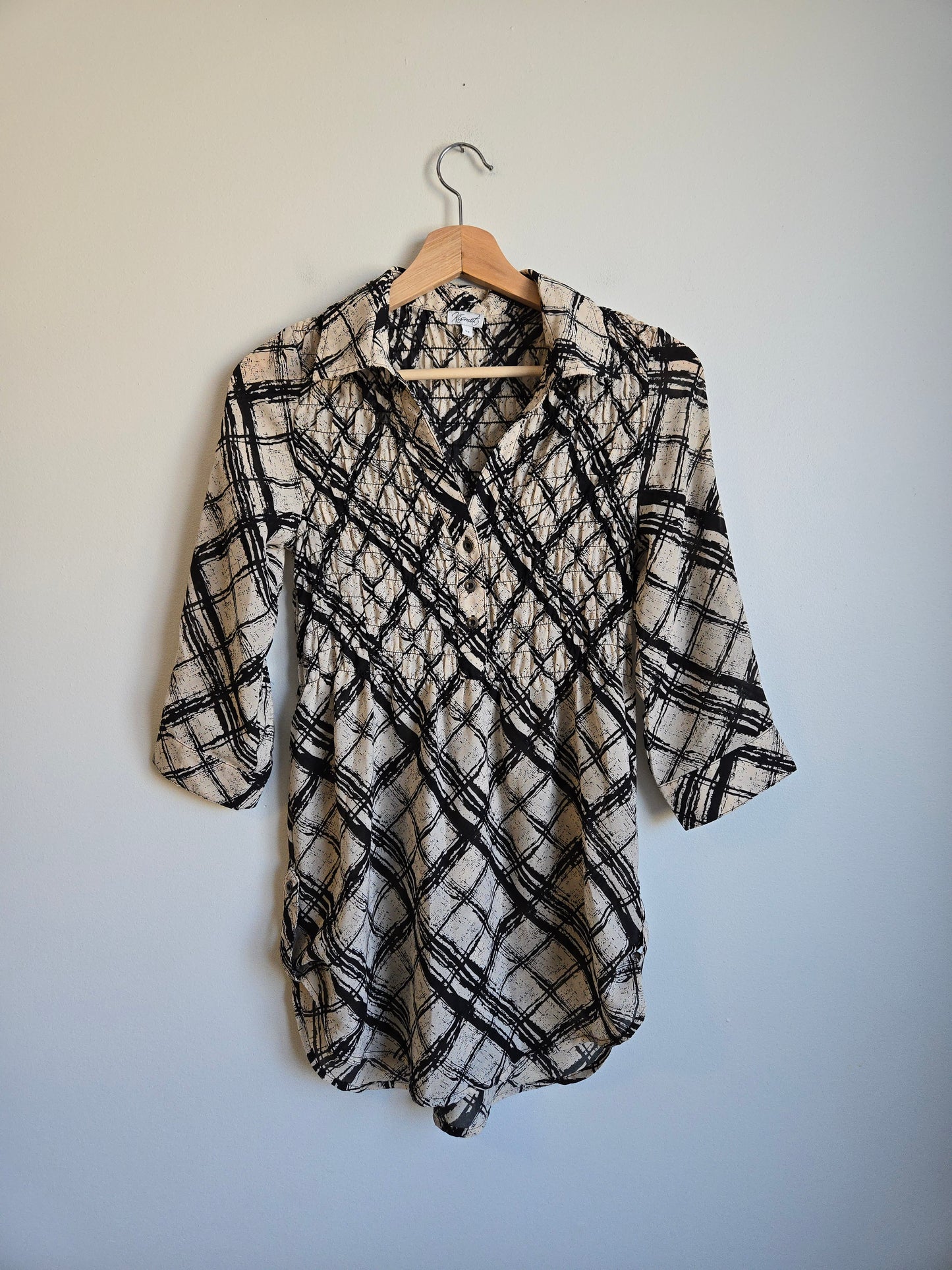 Kismet Shirred Blouse - Size Small