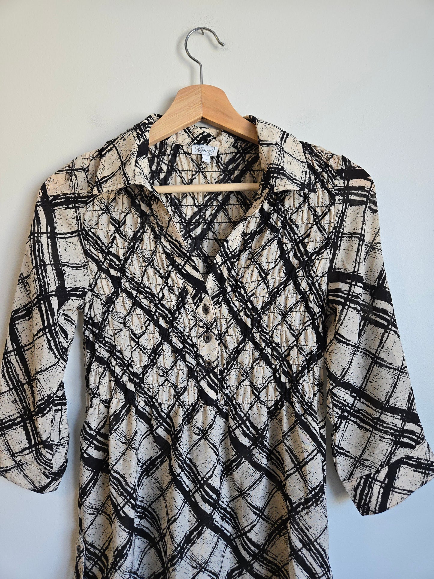 Kismet Shirred Blouse - Size Small