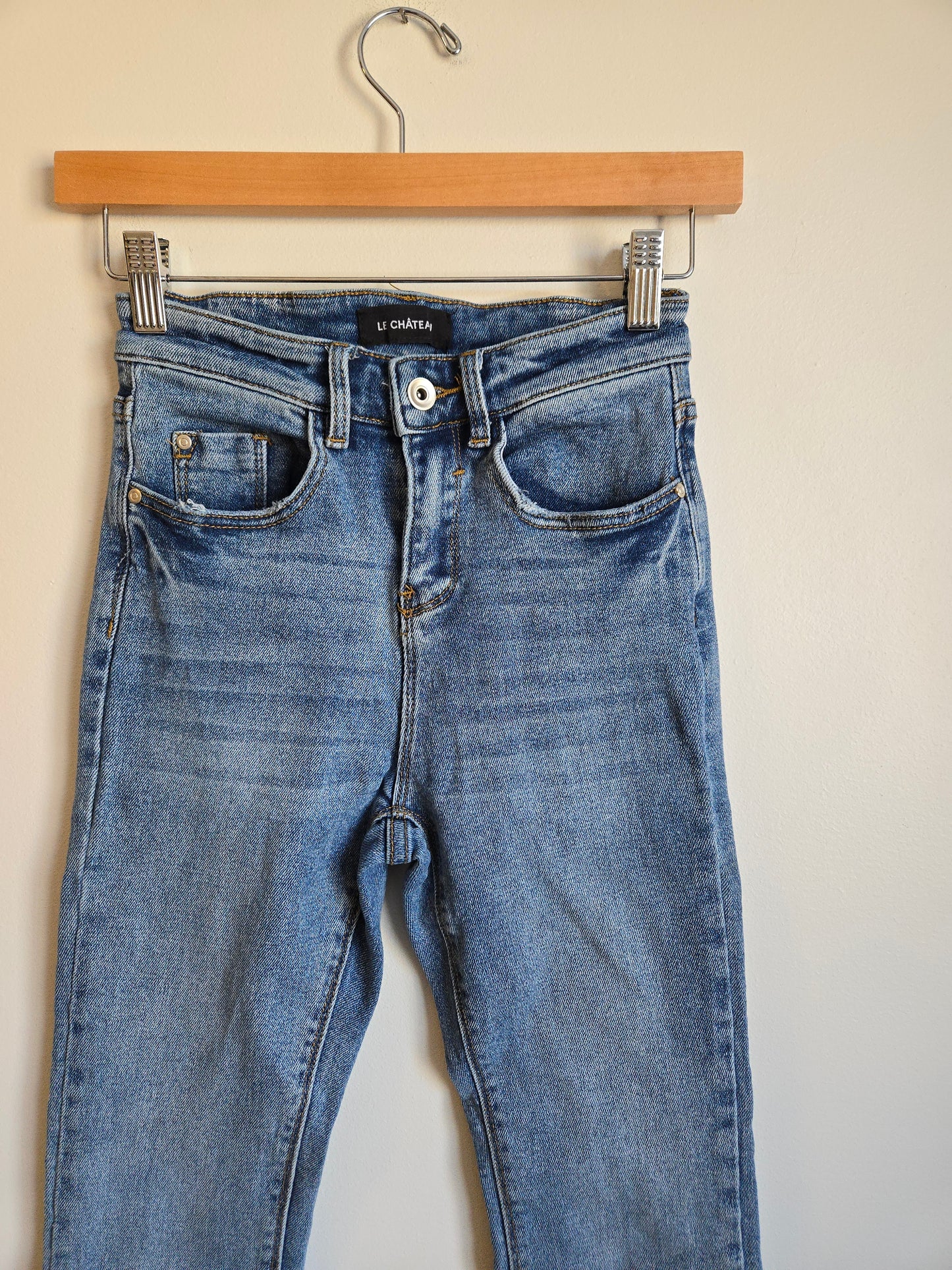 Le Chateau Stretch Bootcut Jeans - Size 0