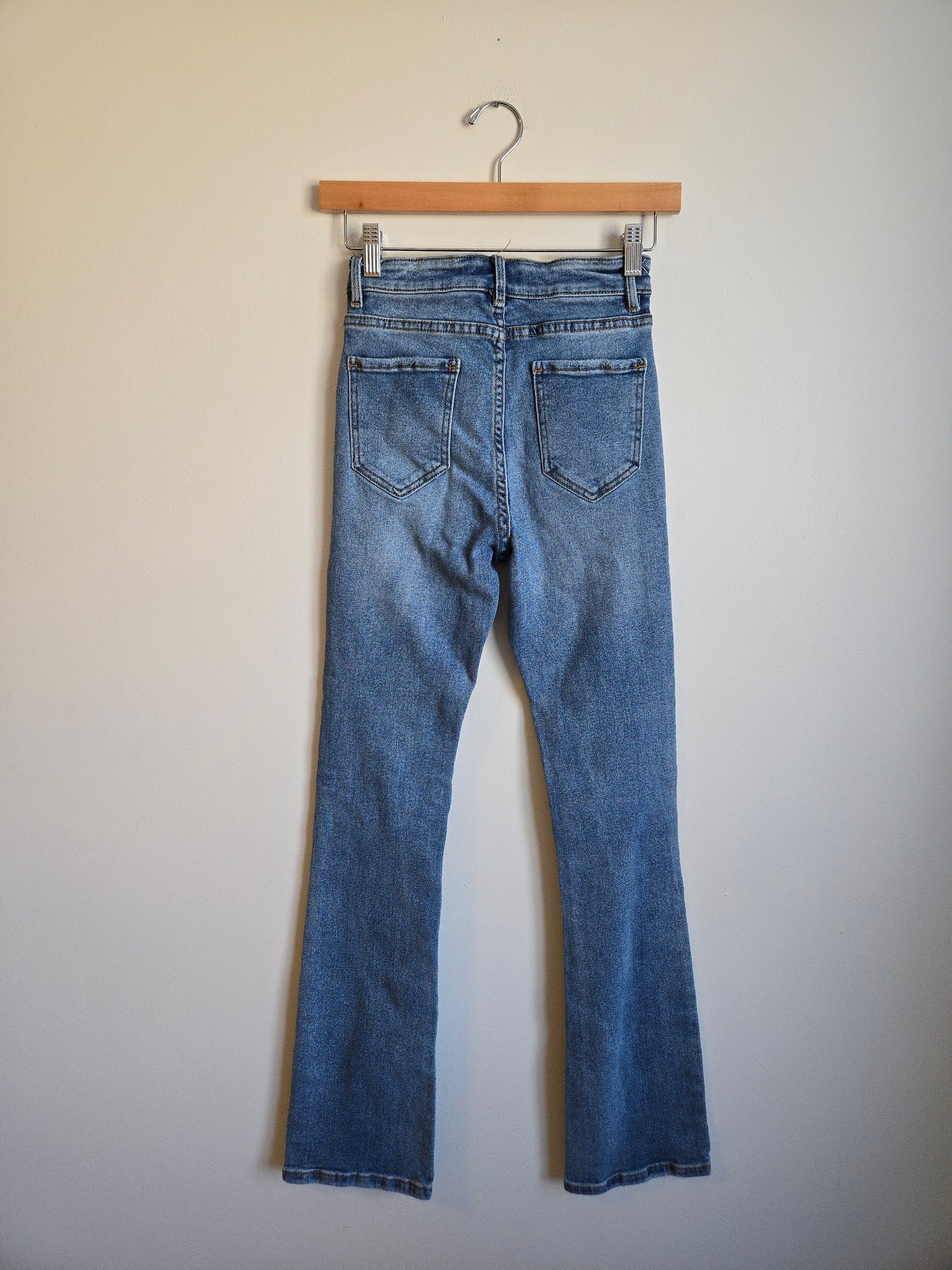 Le Chateau Stretch Bootcut Jeans - Size 0