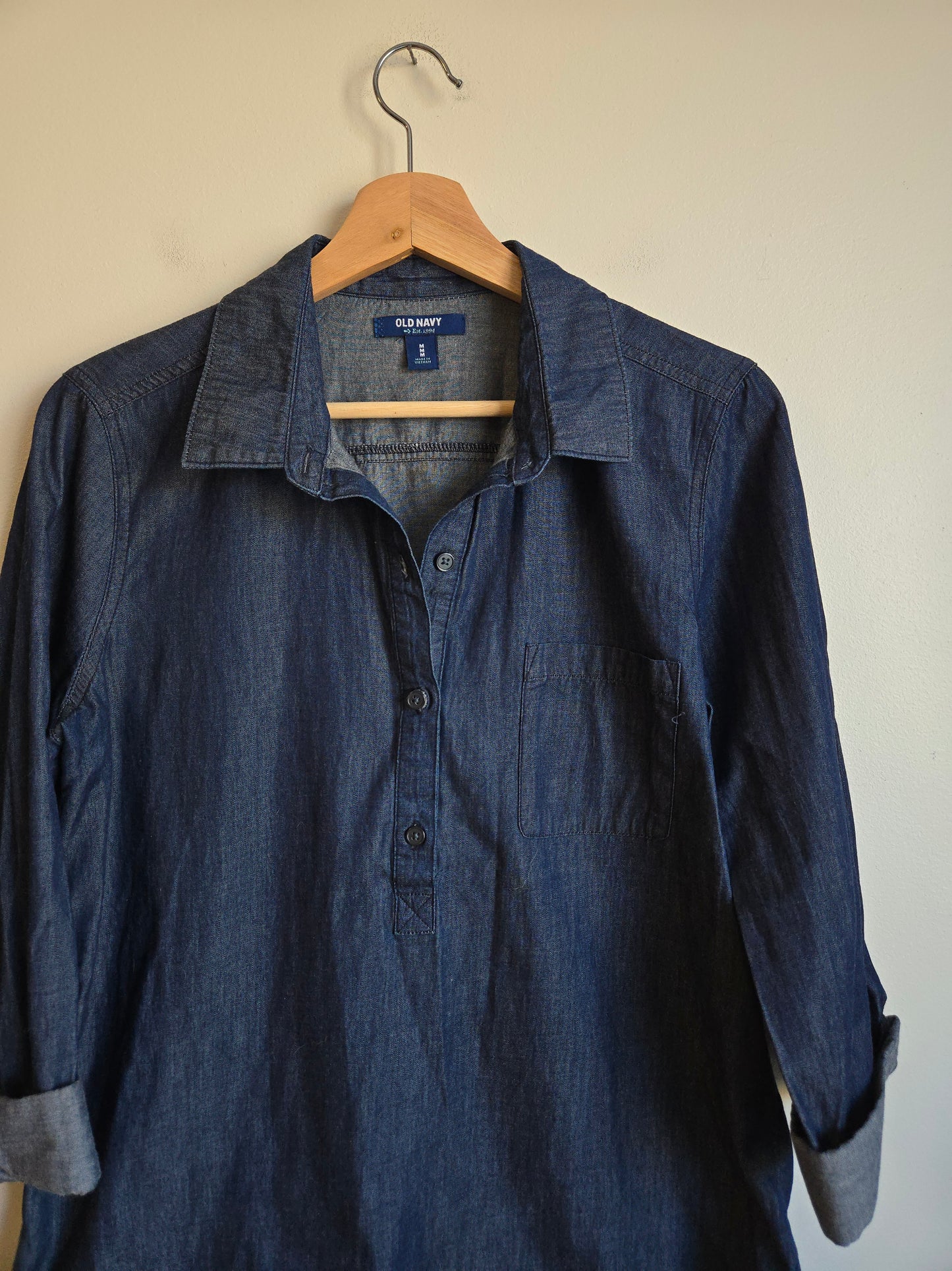 Old Navy Denim Tunic - Size Medium