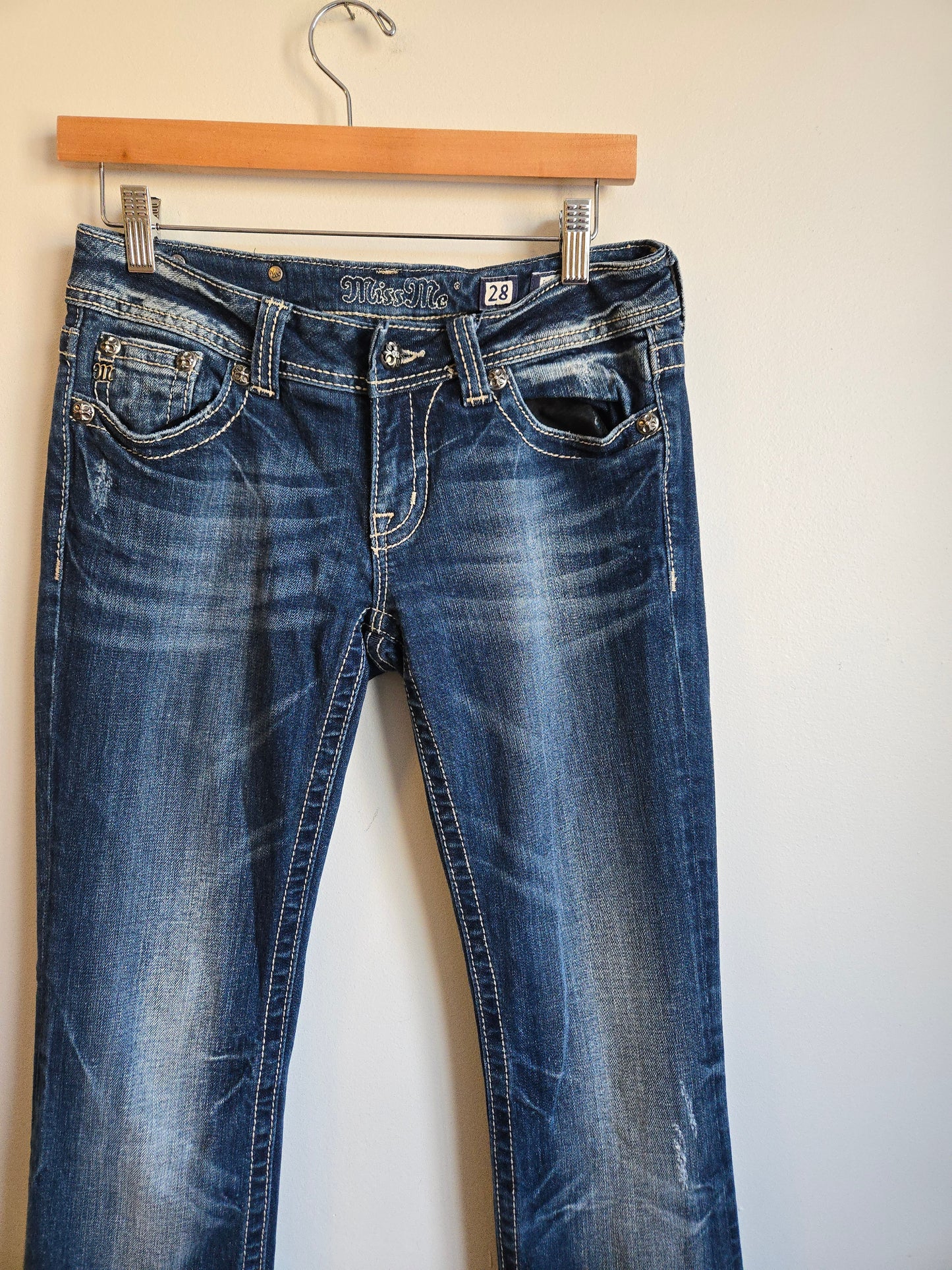 Miss Me Bootcut Jeans - Size 28