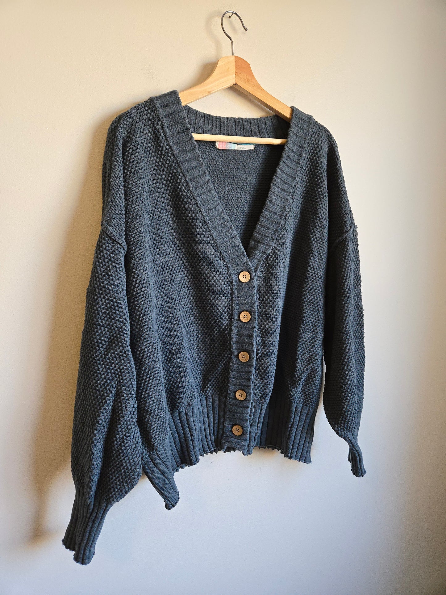 Free People Beach Hailee Knit Cardi 2-Piece Set - Size Large