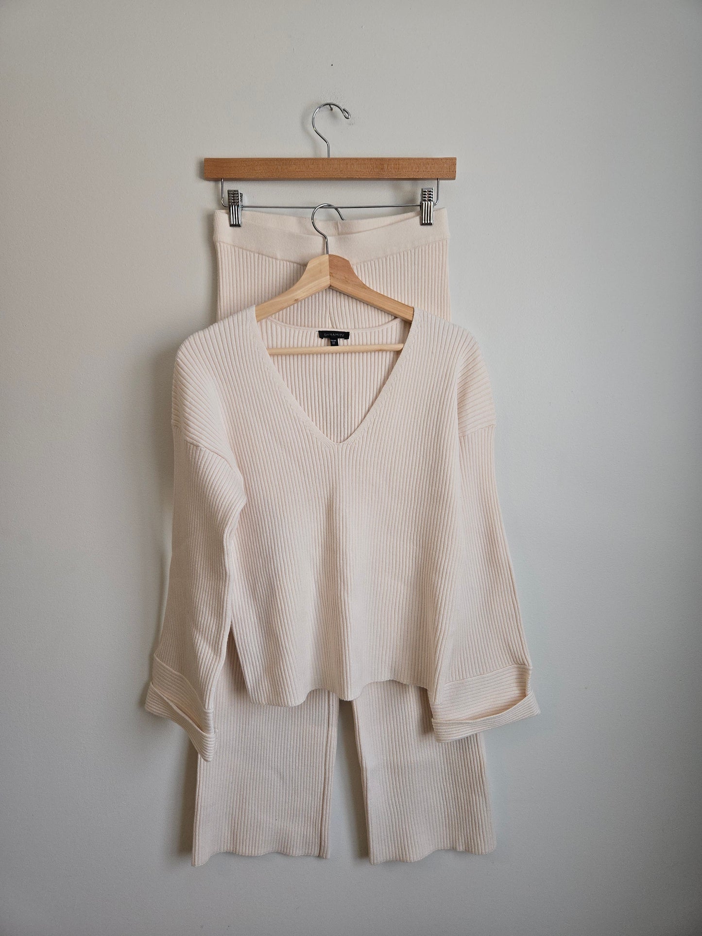 Dynamite Ribbed Lounge Set - Size XS