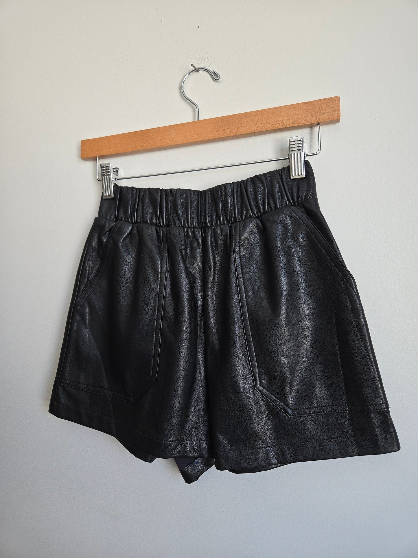 BB Dakota Leather Shorts - Size XS
