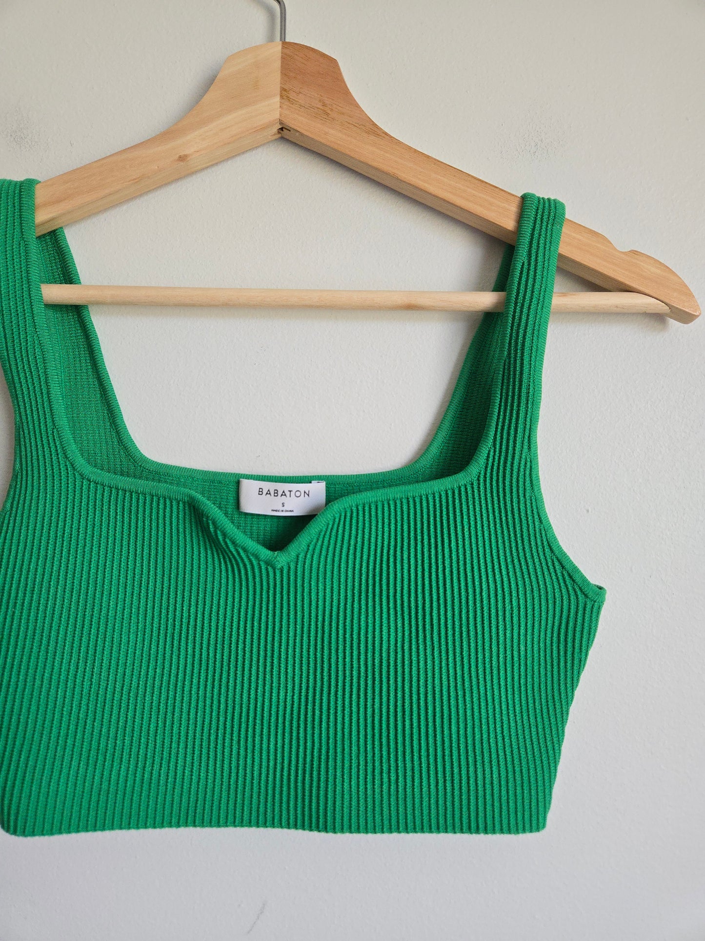 Babaton Ribbed Tank - Size Small