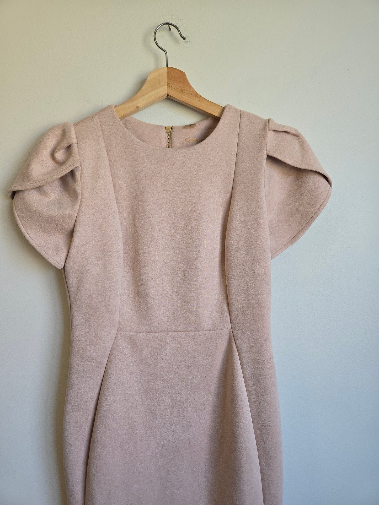 Calvin Klein Soft Suede Dress - Size 4
