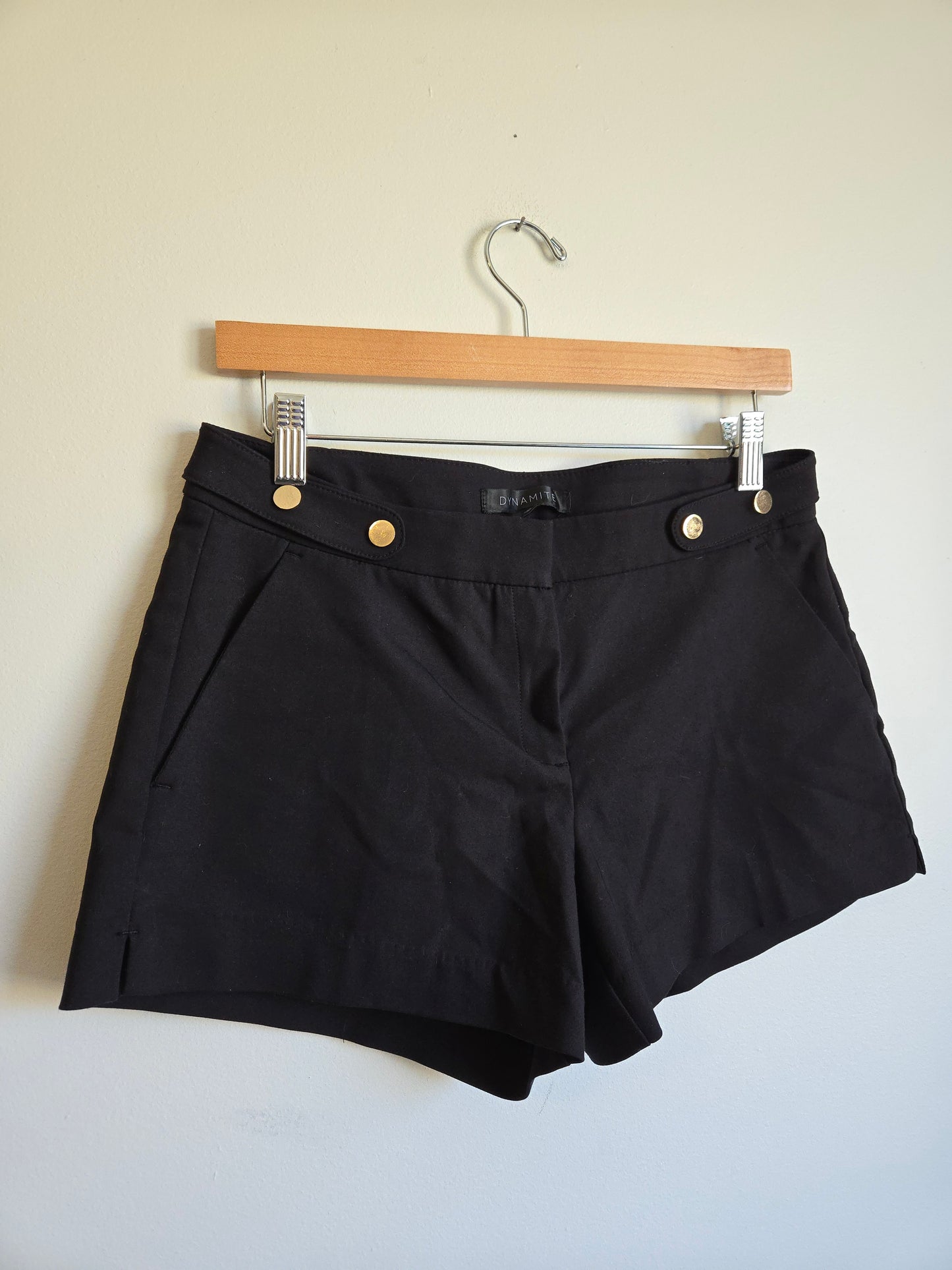 Dynamite Button Detail Shorts - Size 6