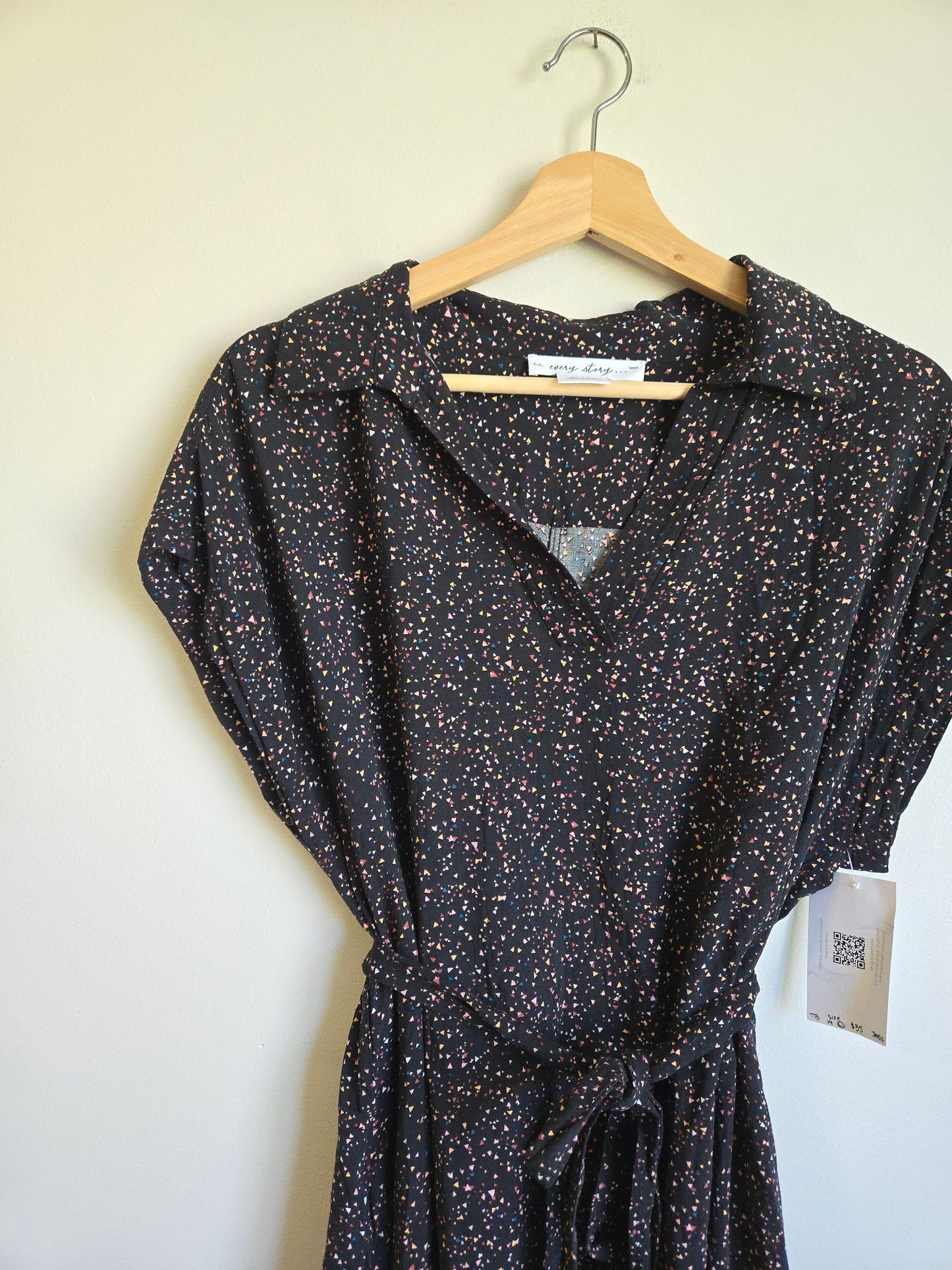 In Every Story... Belted Summer Dress - Size 14 (L)