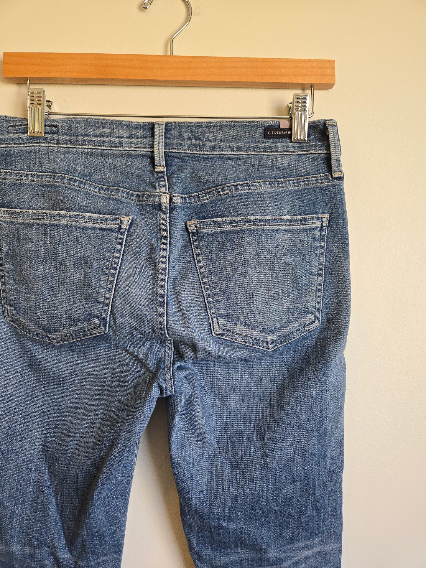 Citizens of Humanity Rocket Crop High-Rise Skinny - Size 28