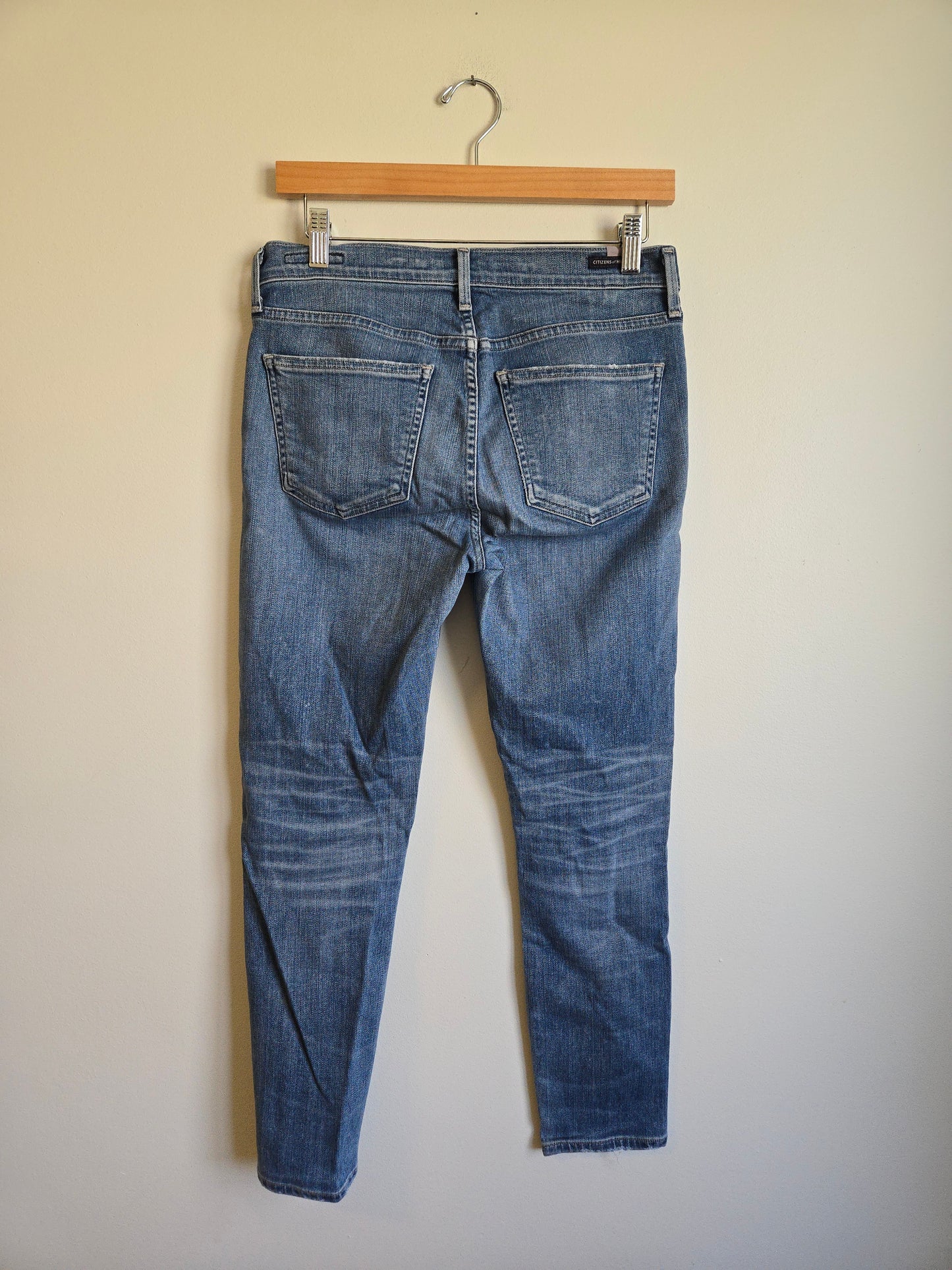 Citizens of Humanity Rocket Crop High-Rise Skinny - Size 28