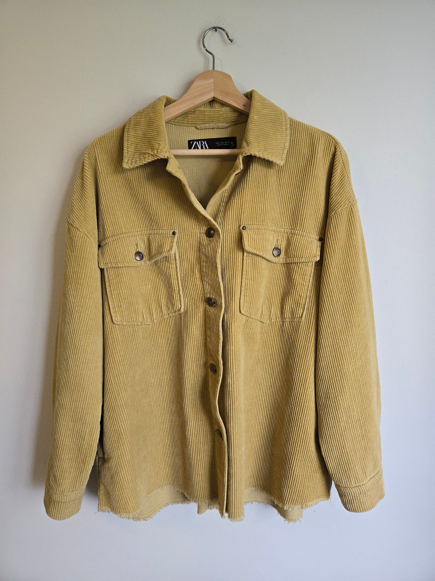 Zara Corduroy Jacket - Size Large