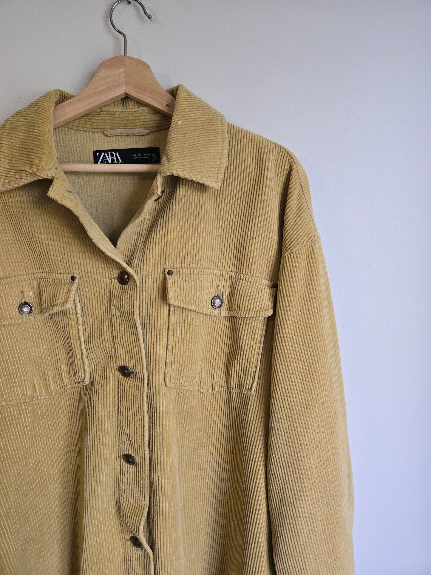 Zara Corduroy Jacket - Size Large