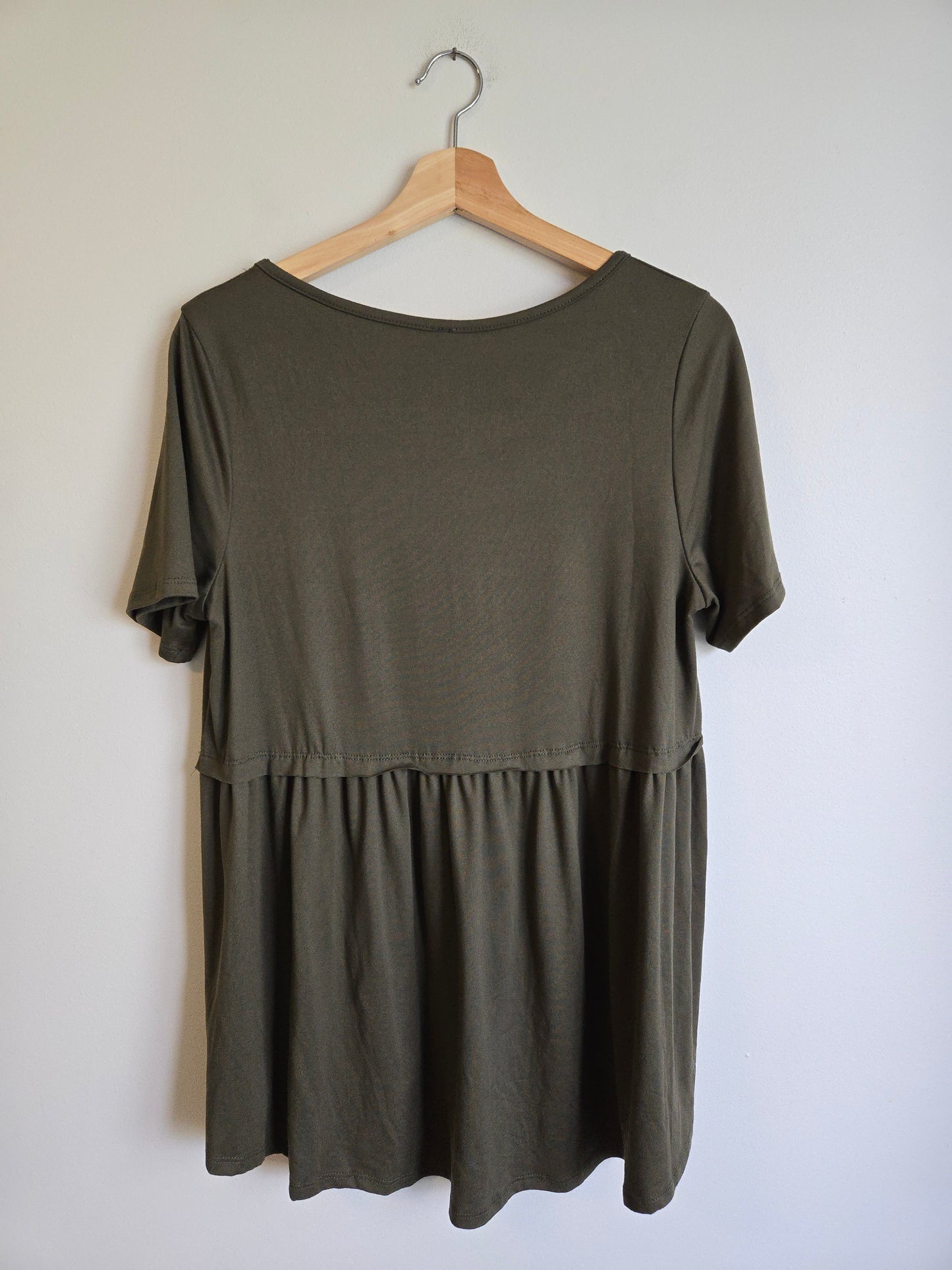 MTS Peplum Top - Size Medium