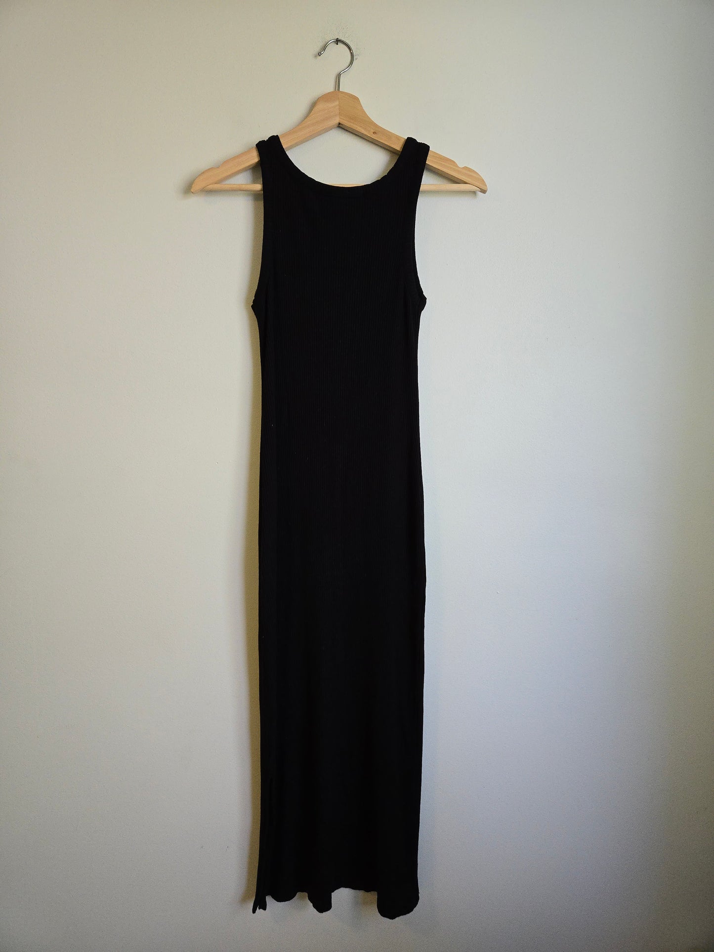 Daily Story Montreal Ribbed Stretch Midi Dress - Size XS