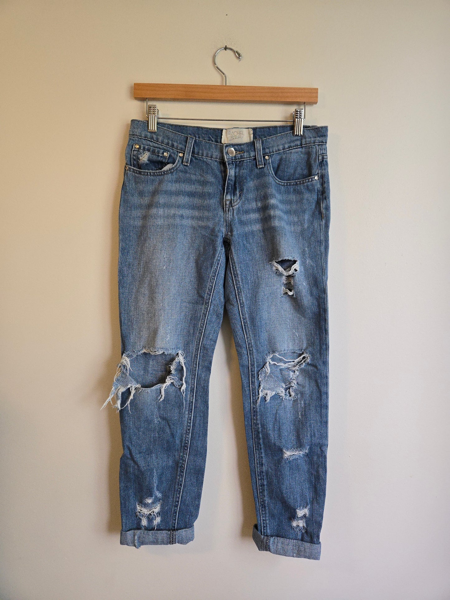 Rachel Distressed Denim - Size 26