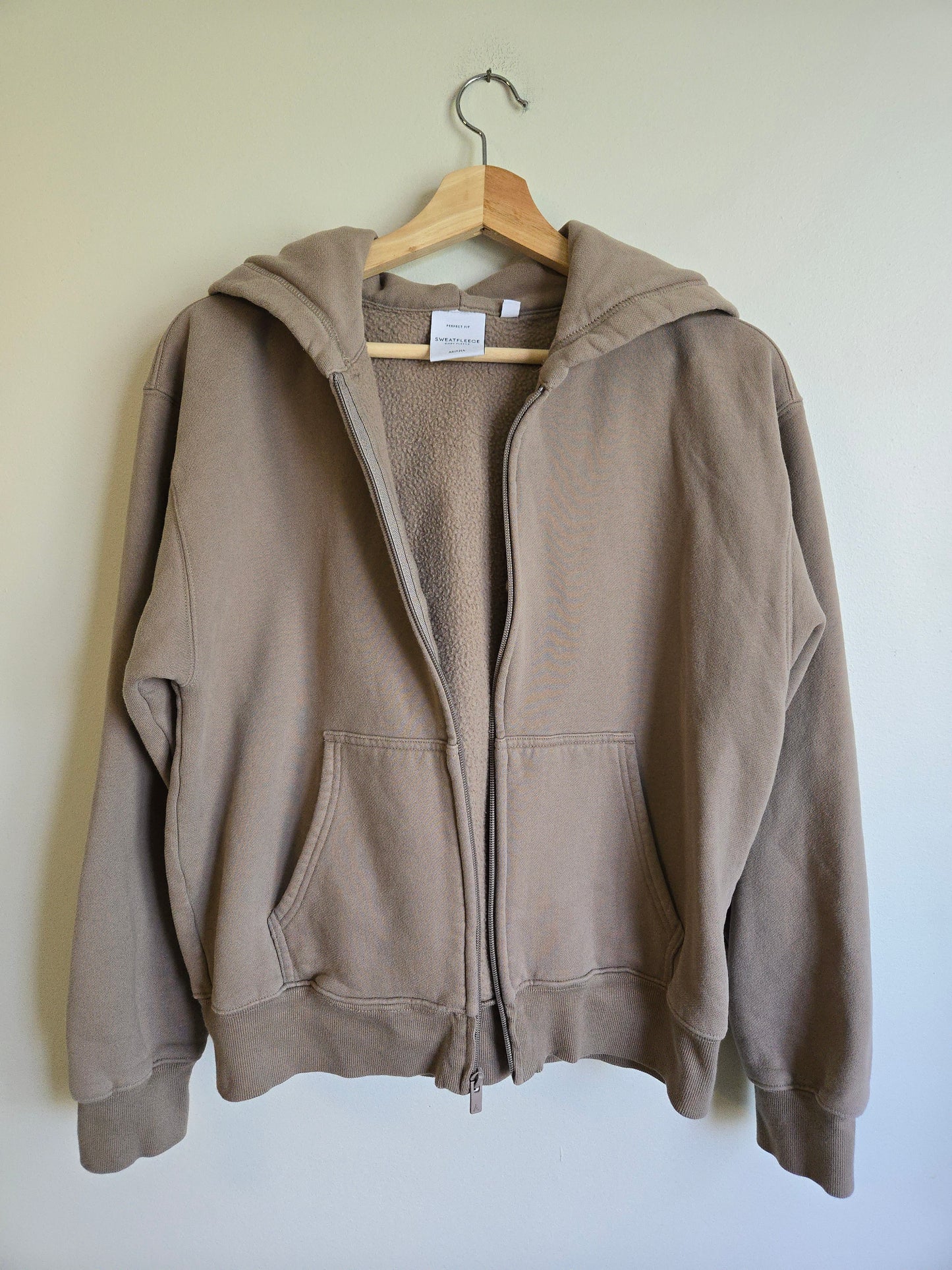 TNA Sweat Fleece Zip-Up - Size Medium