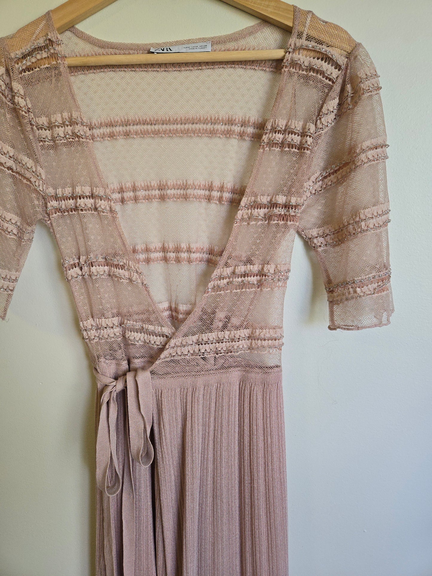 Zara Wrap Dress/Cardigan - Size Medium