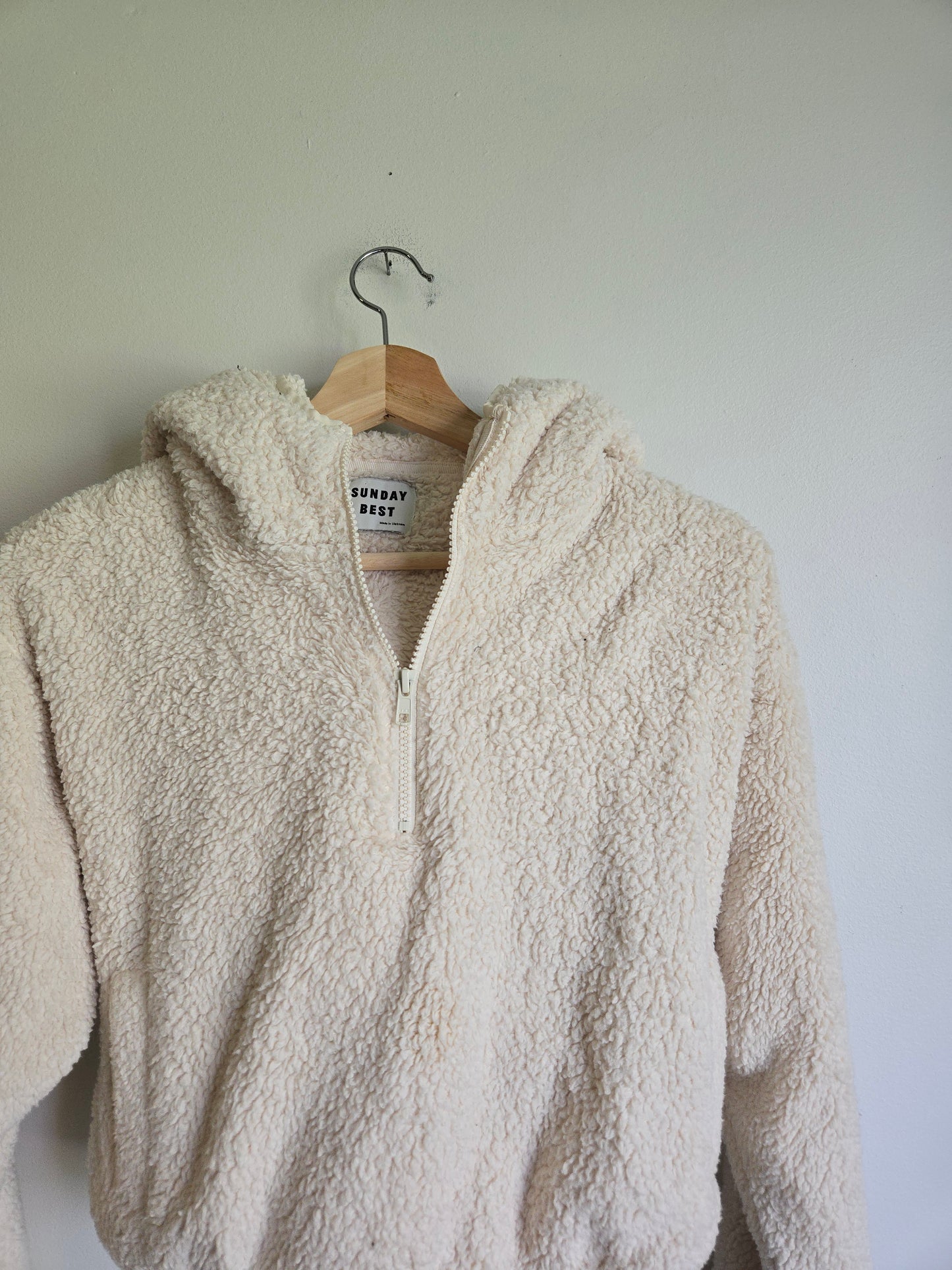 Sunday Best Sherpa Pullover - Size XXS