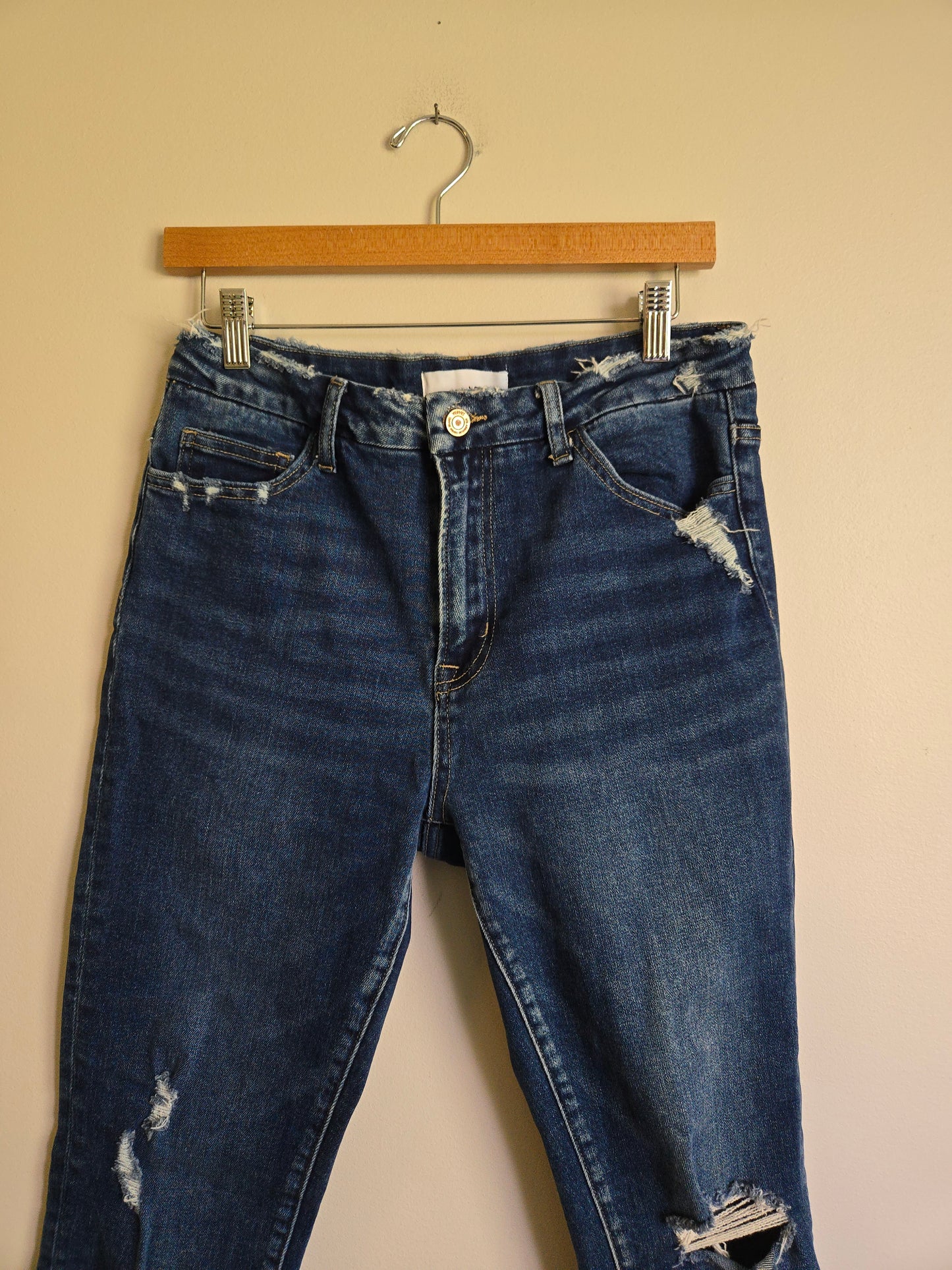 Vervet Distressed Denim Jeans - Size 30