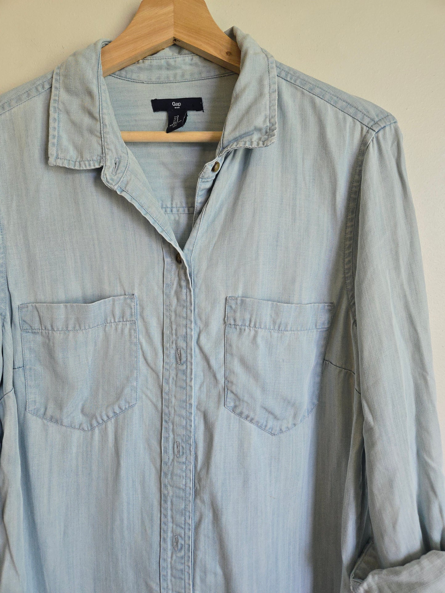 Gap Light Denim Top - Size Small