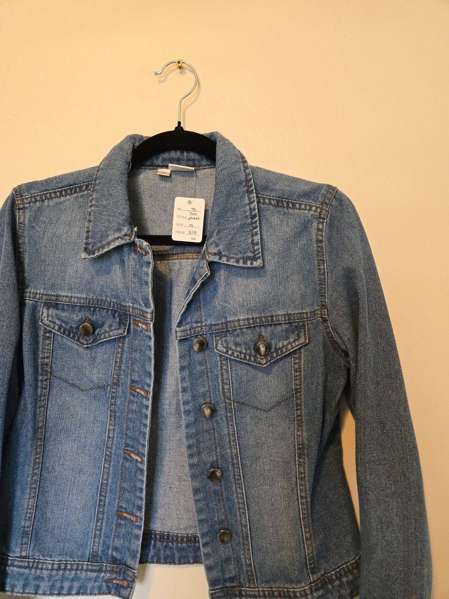 Jaqueline De Yong Denim Jacket - Size XS