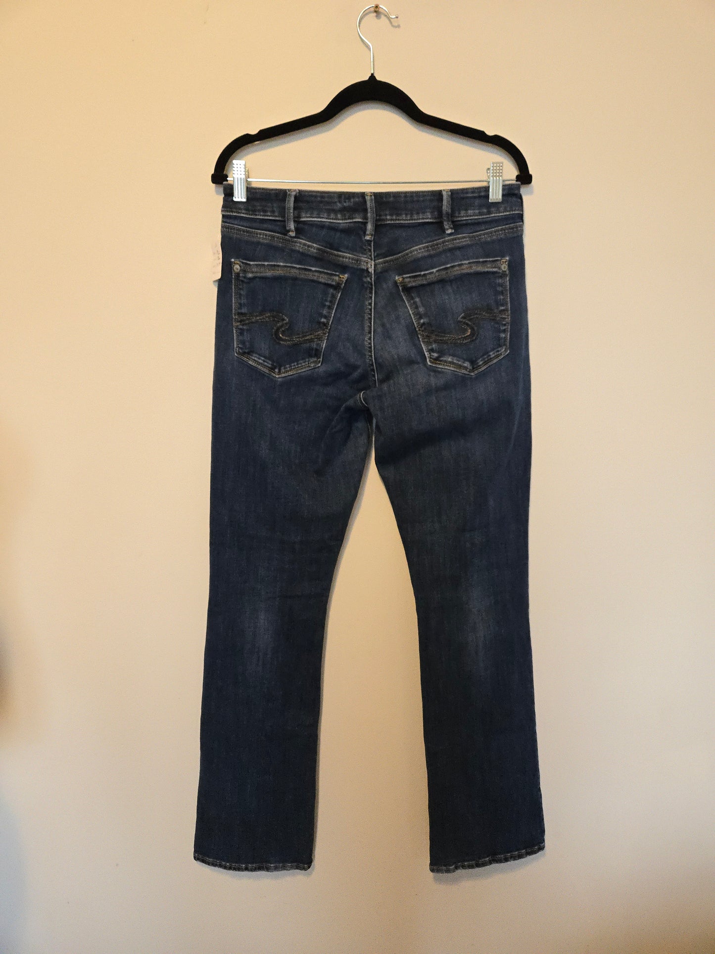 Silver Slim Boot Jeans - Size 31w 33L