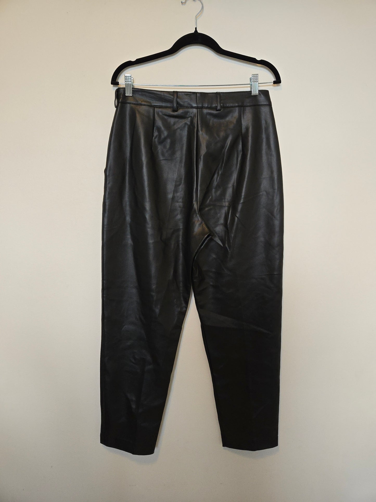 French Connection Leather Pant - Size Medium