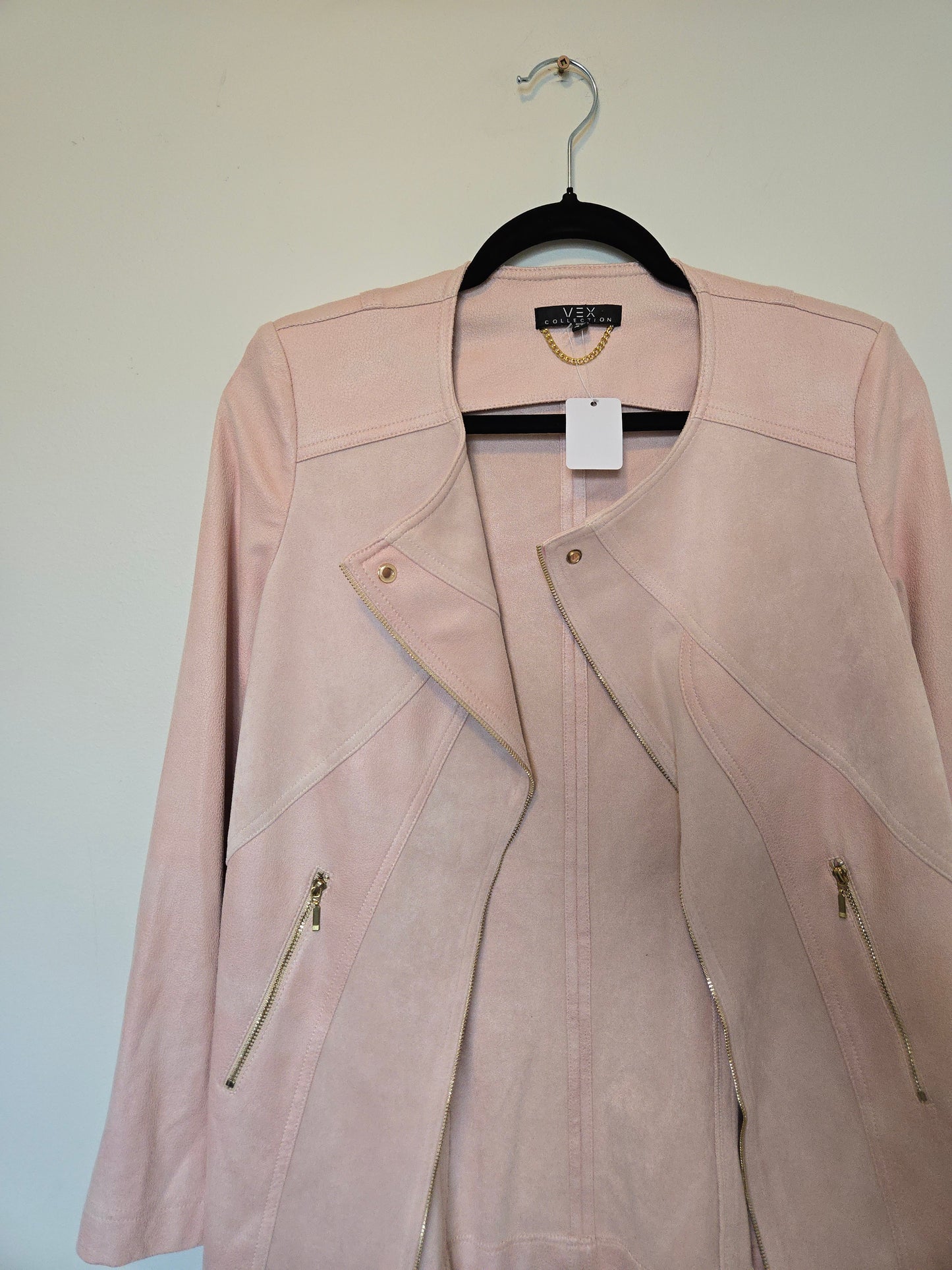 Vex Suede Jacket - Size 40 (euro)