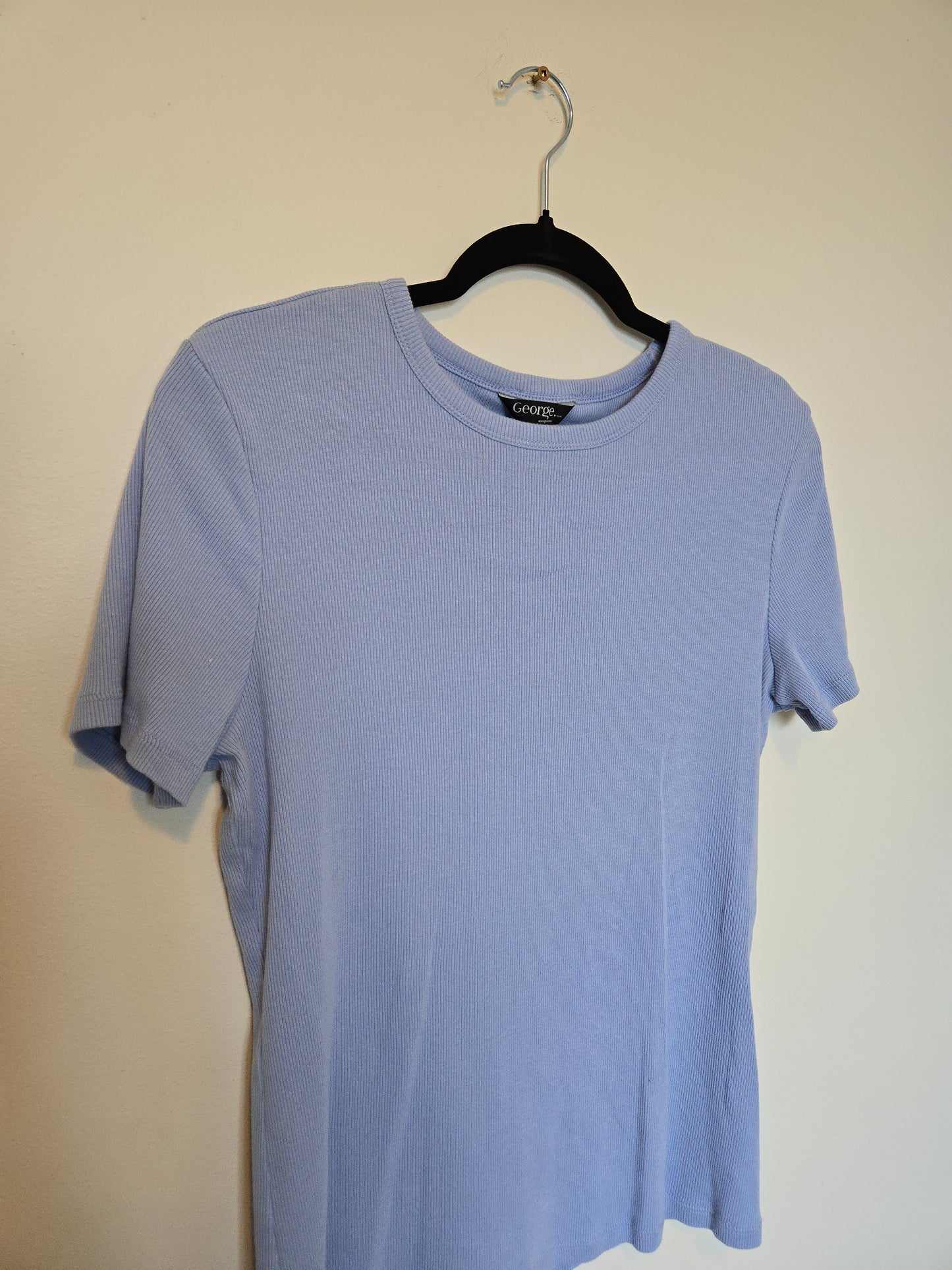 George Ribbed Tee - Size Large