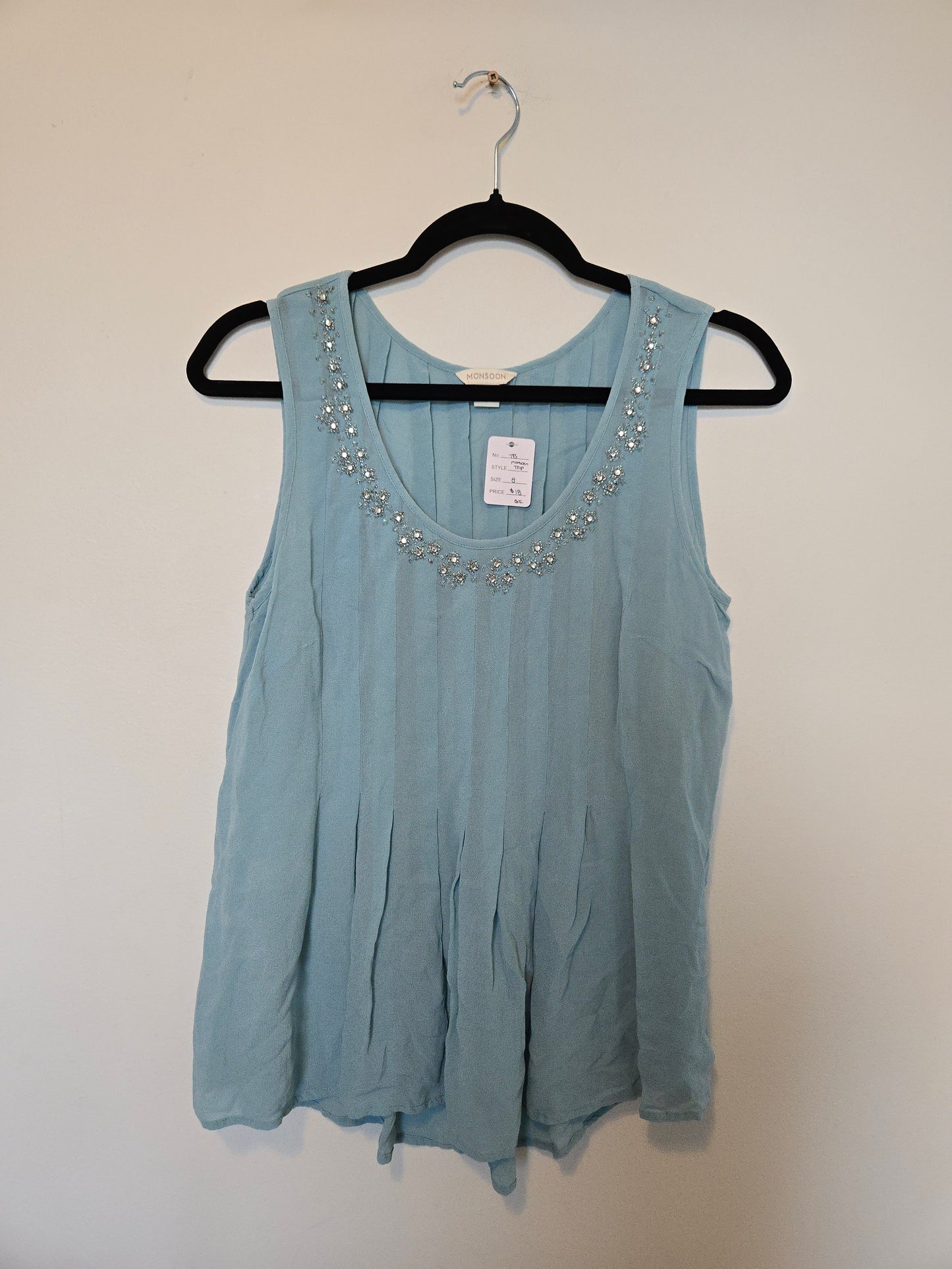Monsoon Tank - Size 8