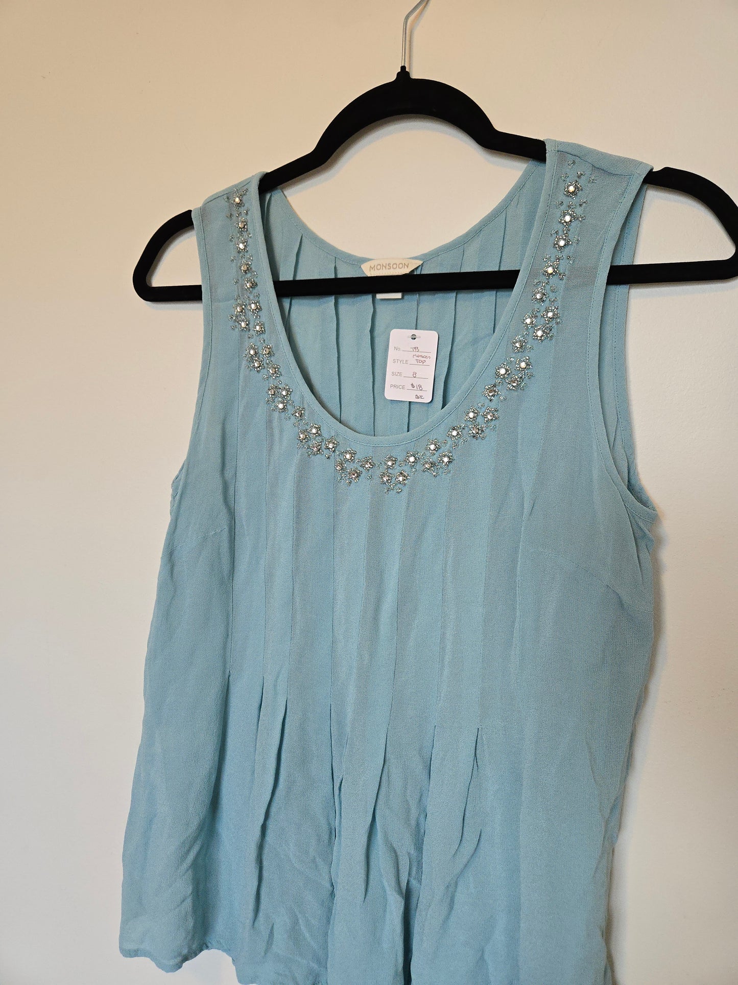 Monsoon Tank - Size 8