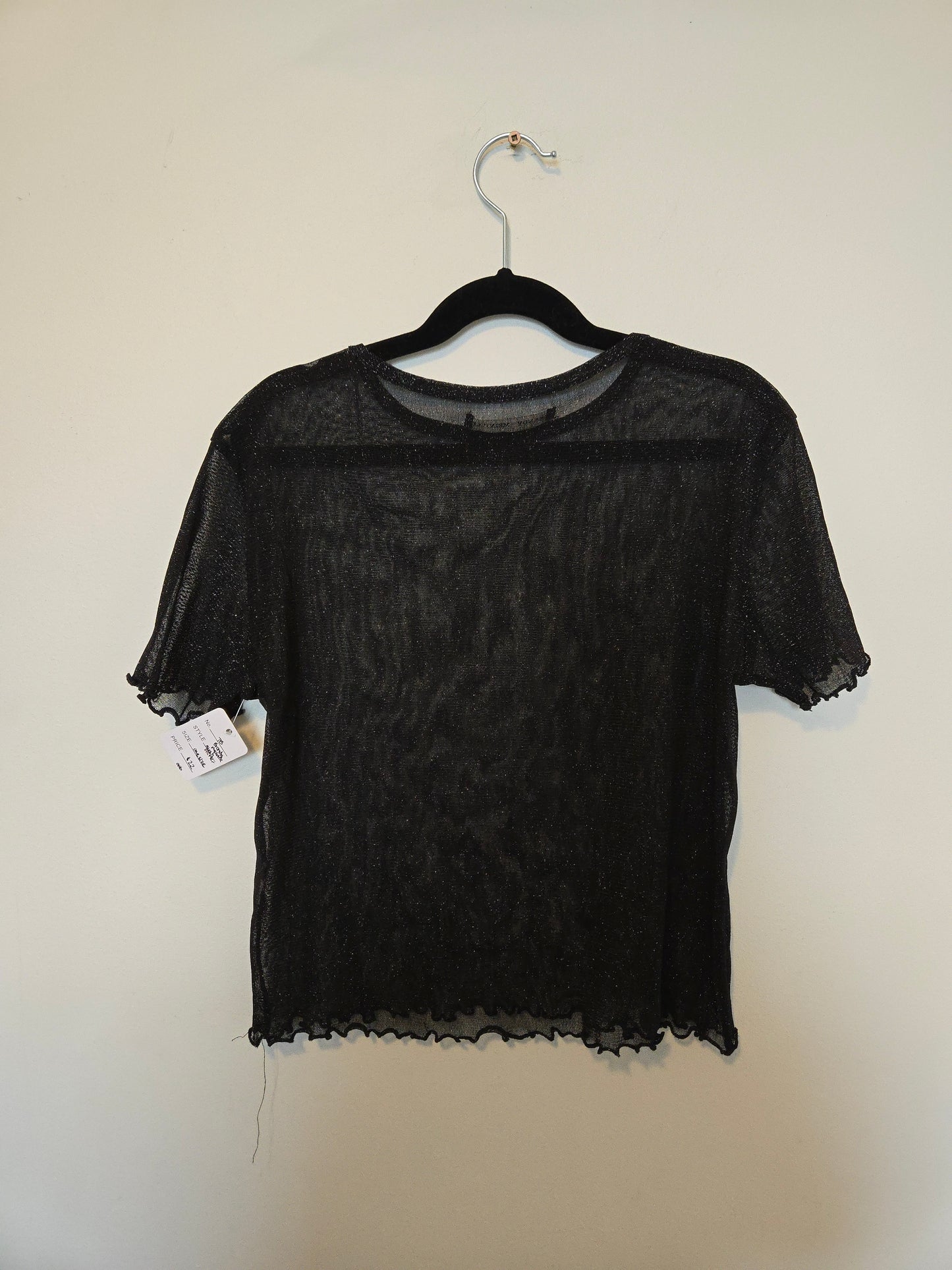 Brandy Melville Mesh Glitter Top - One Size (S/M)