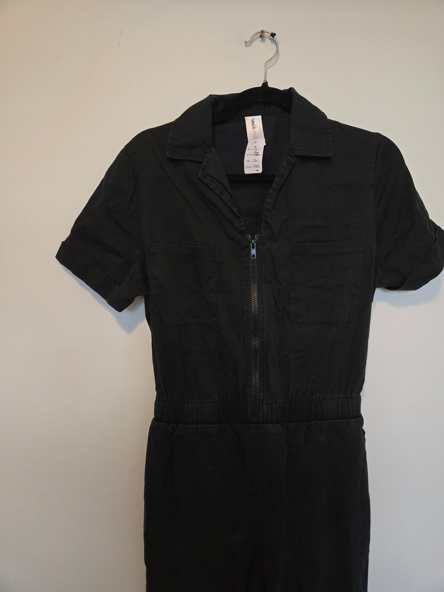 Smash & Tess Light Cargo-Style Jumpsuit - Size XS