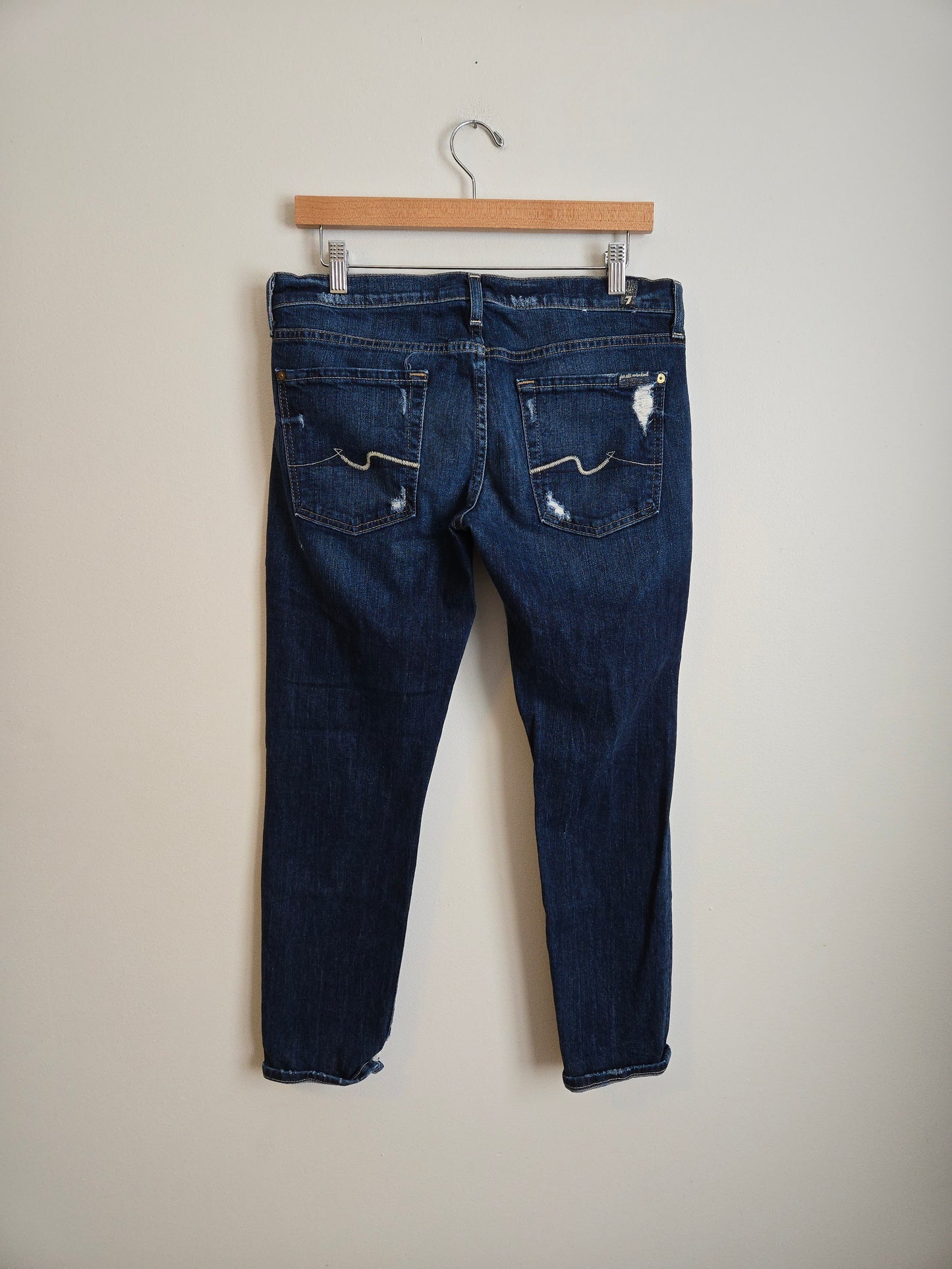 7 For All Mankind - Josephina Skinny Boyfriend - Size 28