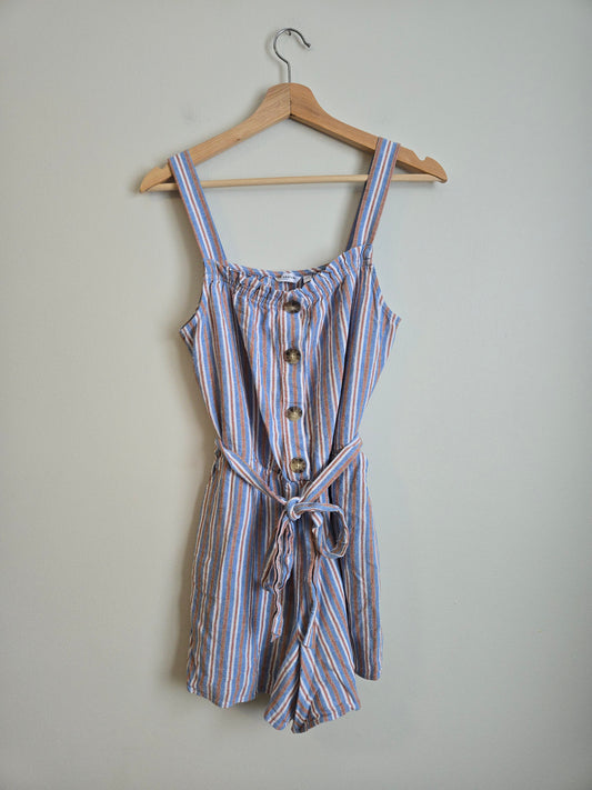 Reitmans - Linen Romper - Size Medium
