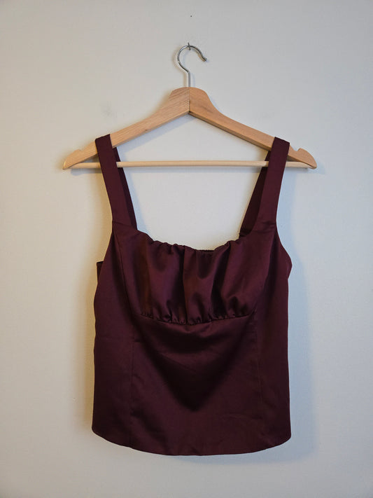 Dynamite - Satin Tank - Size Small