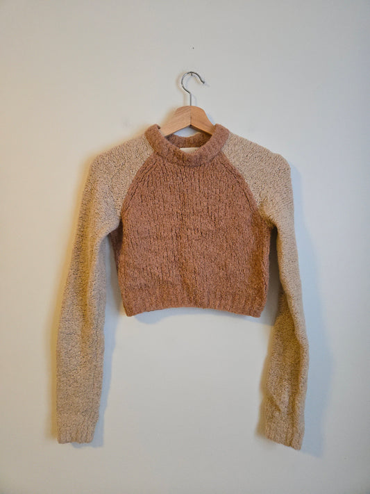 Wilfred Free - Crop Knit Sweater - Size Small