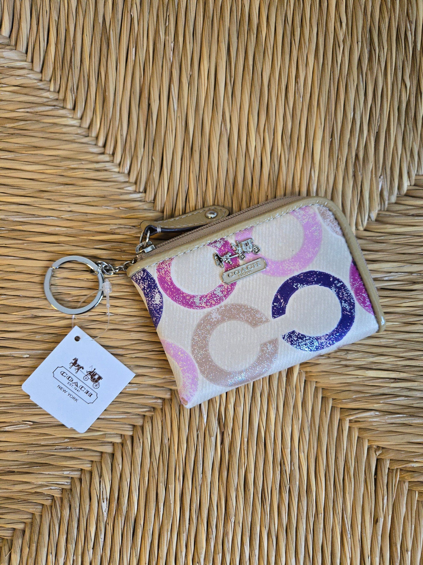 NWT Coach Coin-Purse Keychain