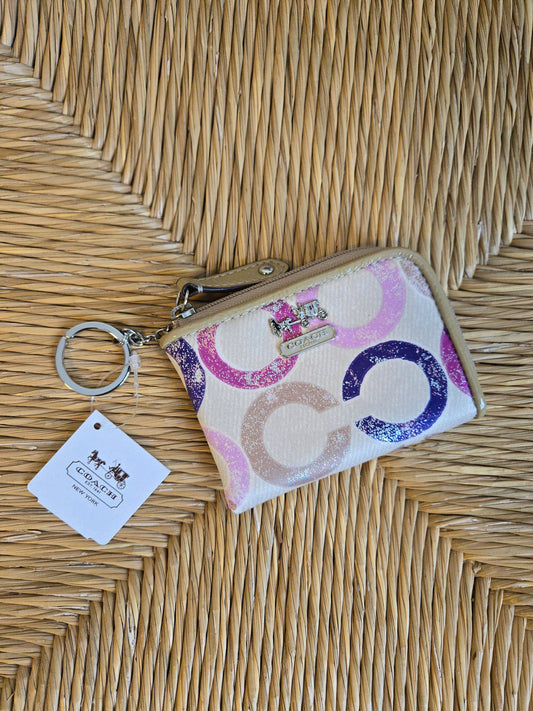 NWT Coach Coin-Purse Keychain